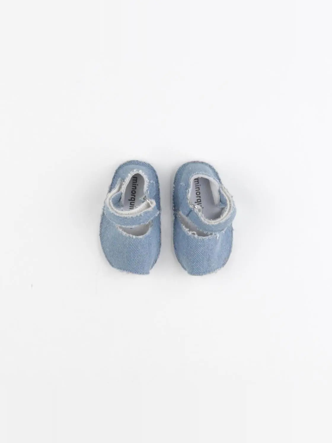 Minorquines - chaussons bleu - pointure 16