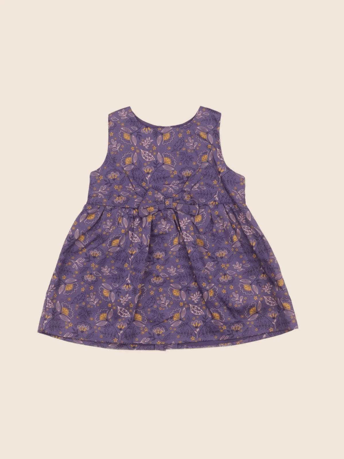 Sergent Major - robe violet - 6 mois