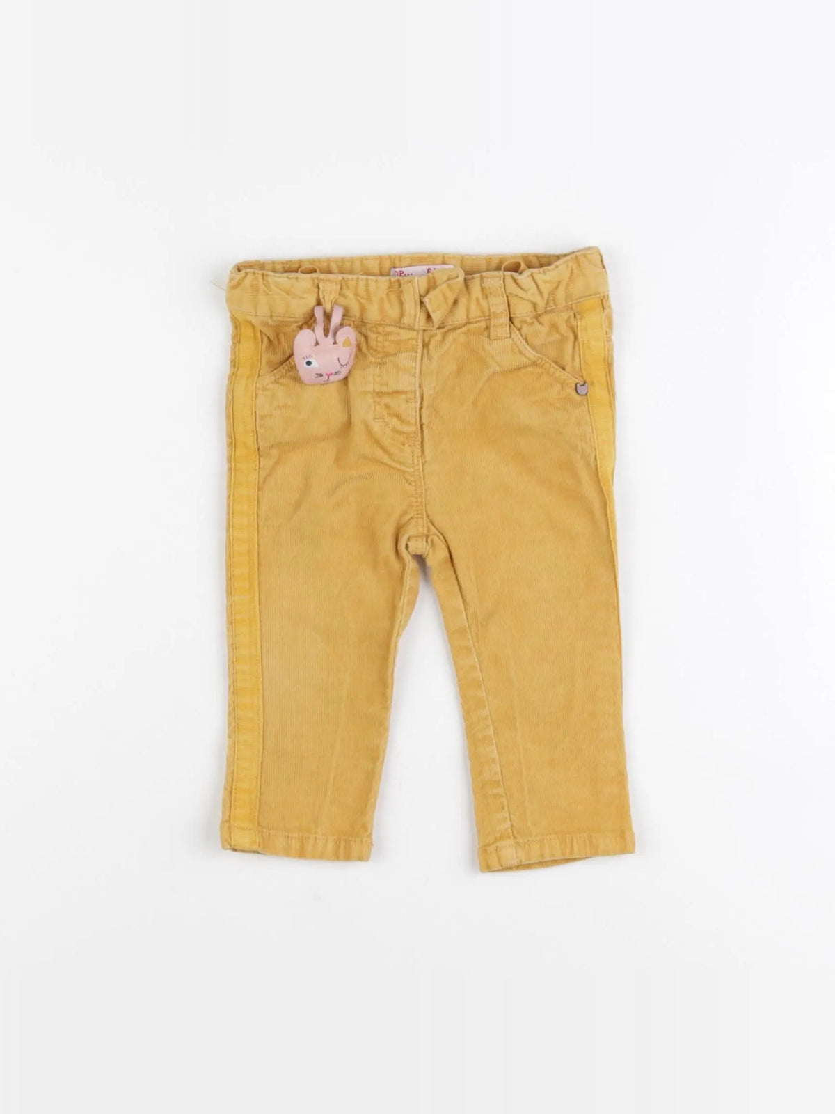 DPAM - pantalon jaune - 6 mois