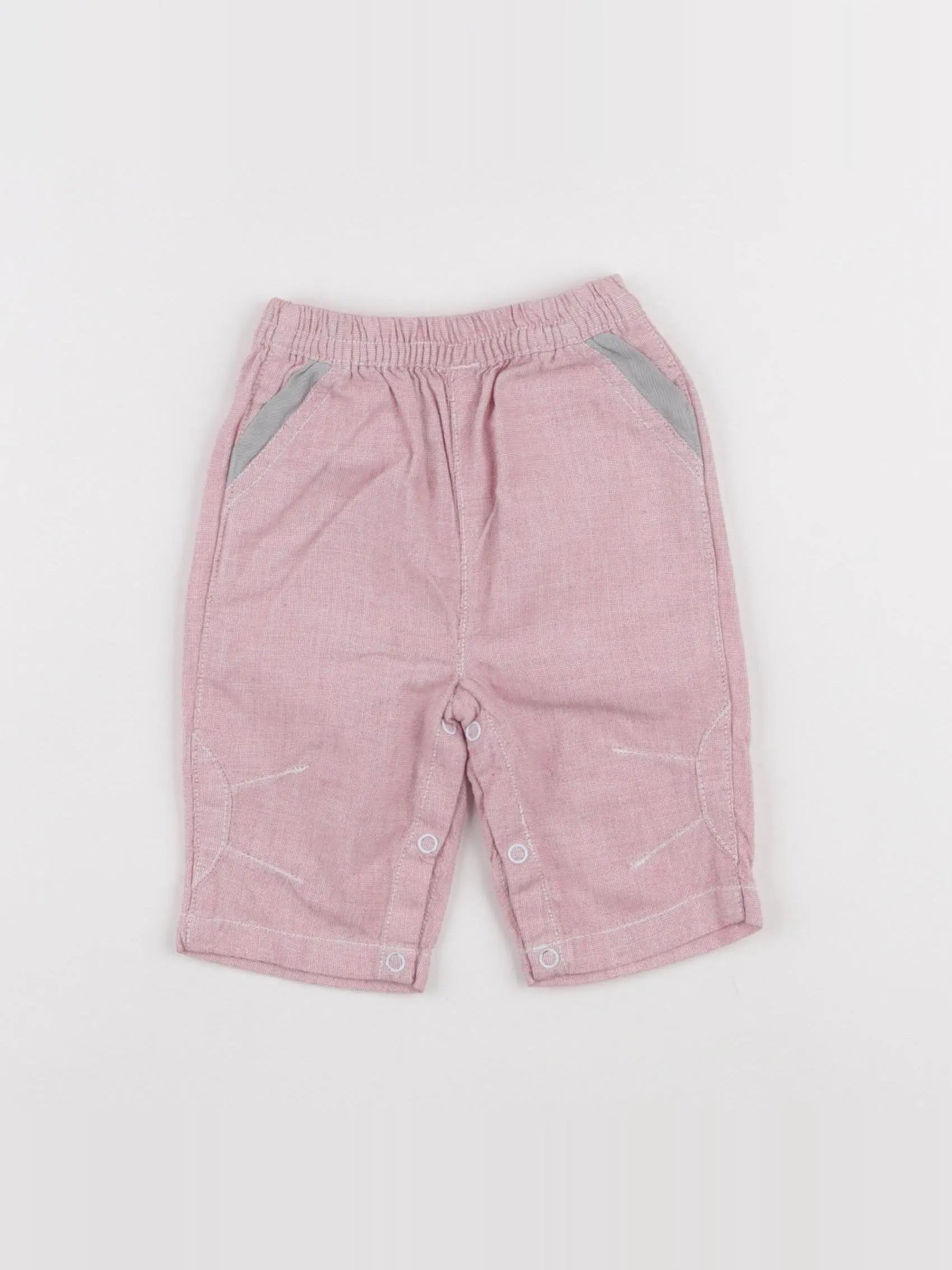 Obaïbi - pantalon rouge - 3 mois