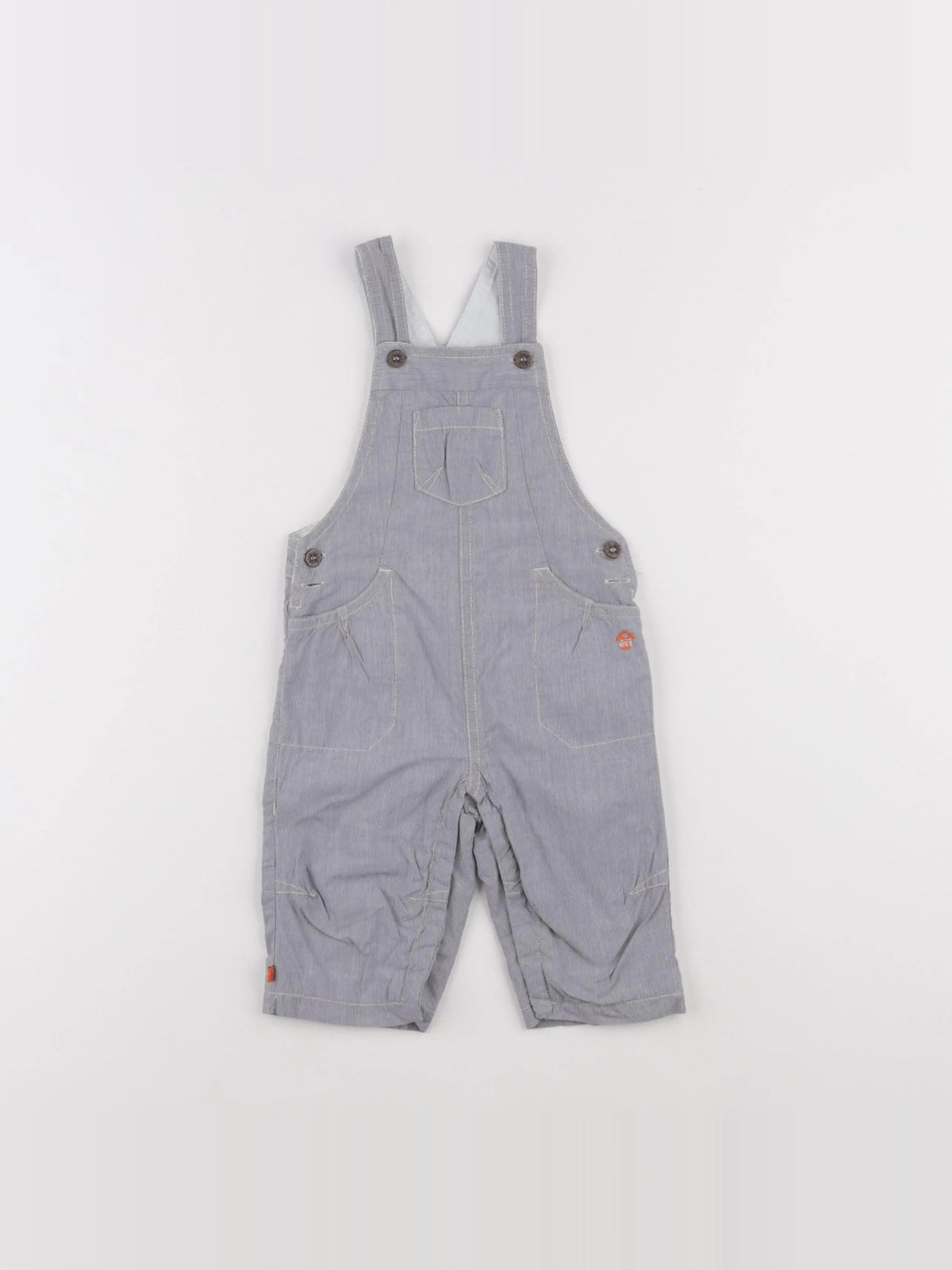 Obaïbi - salopette gris - 6 mois