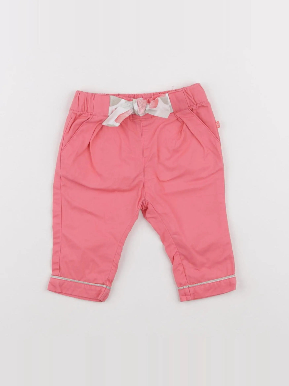 Obaïbi - pantalon rose - 6 mois