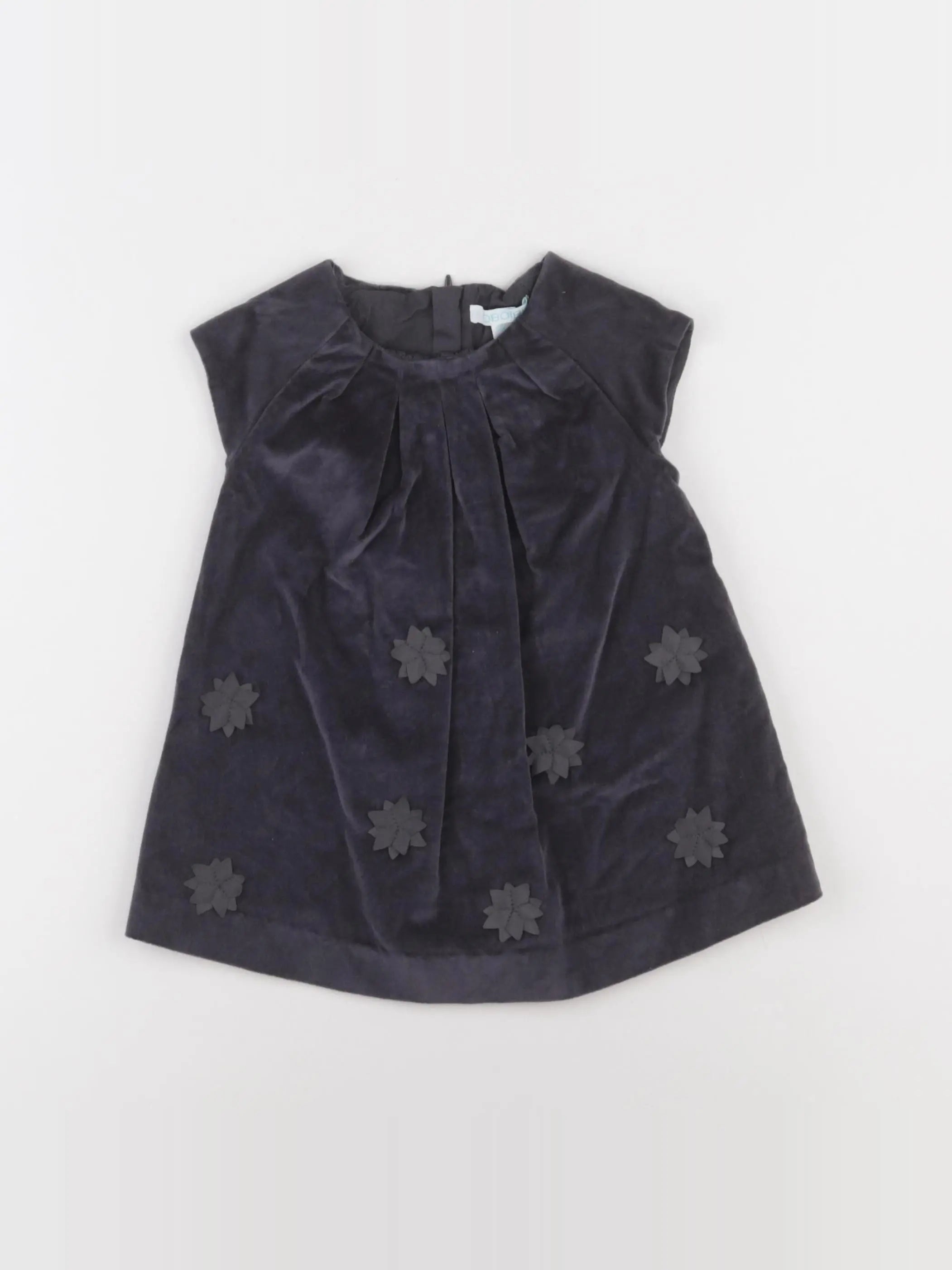 Obaïbi - robe gris - 12 mois