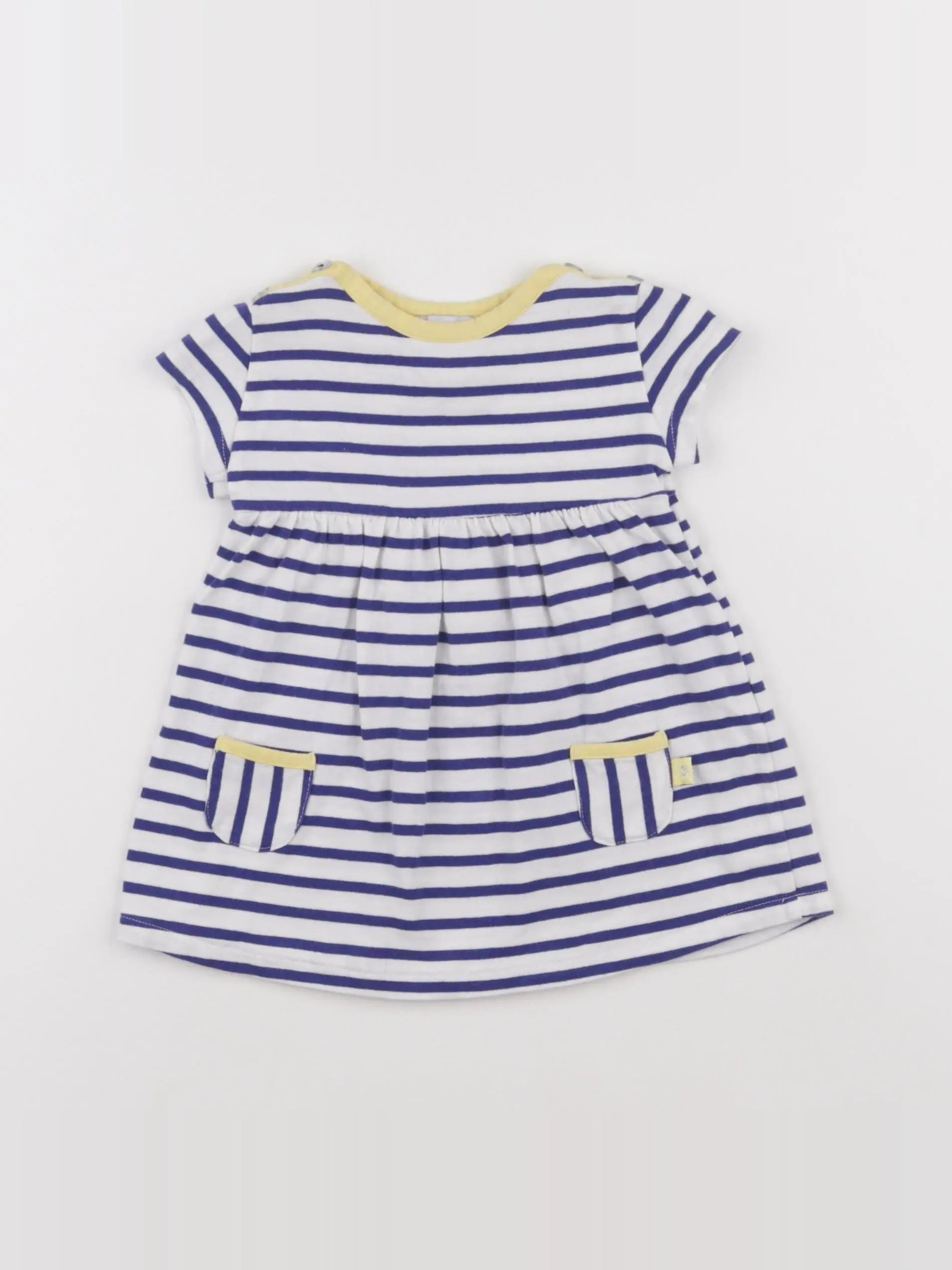 Absorba - robe blanc - 12 mois