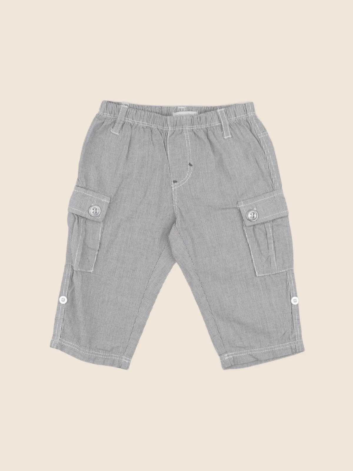 Absorba - pantalon gris - 6 mois