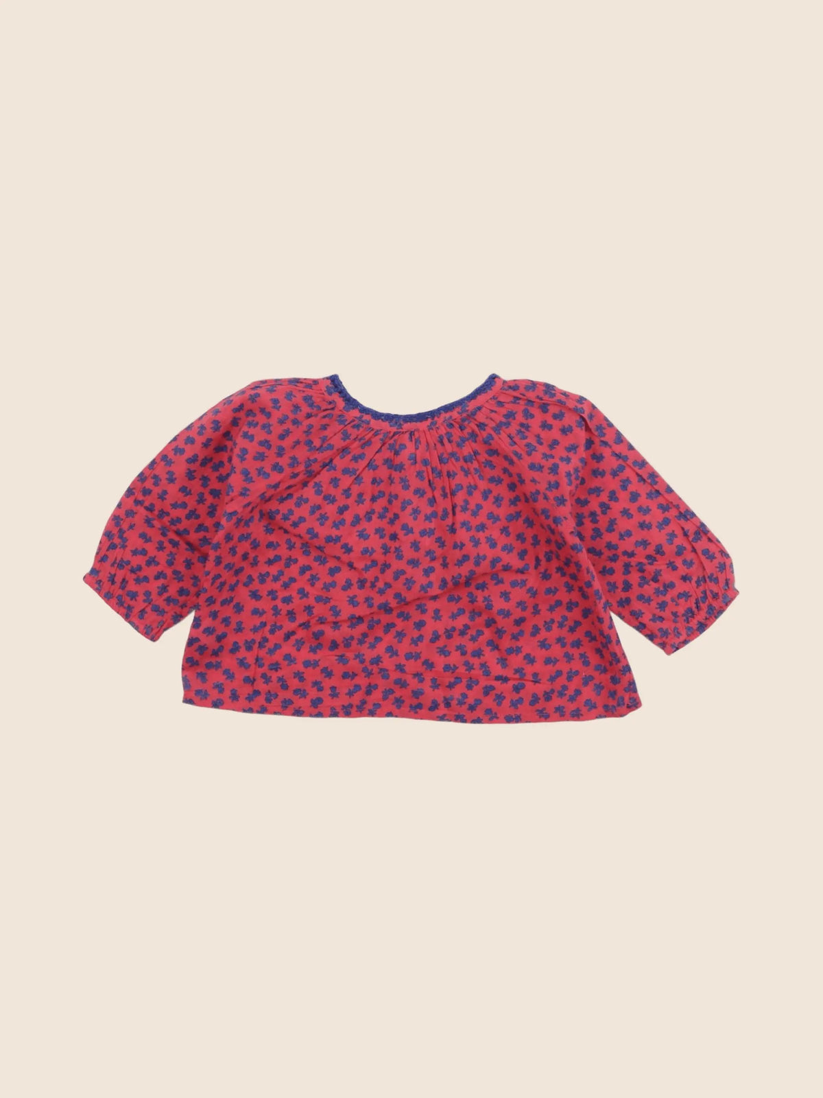 Caramel Baby & Child - blouse bleu, rouge - 3 mois