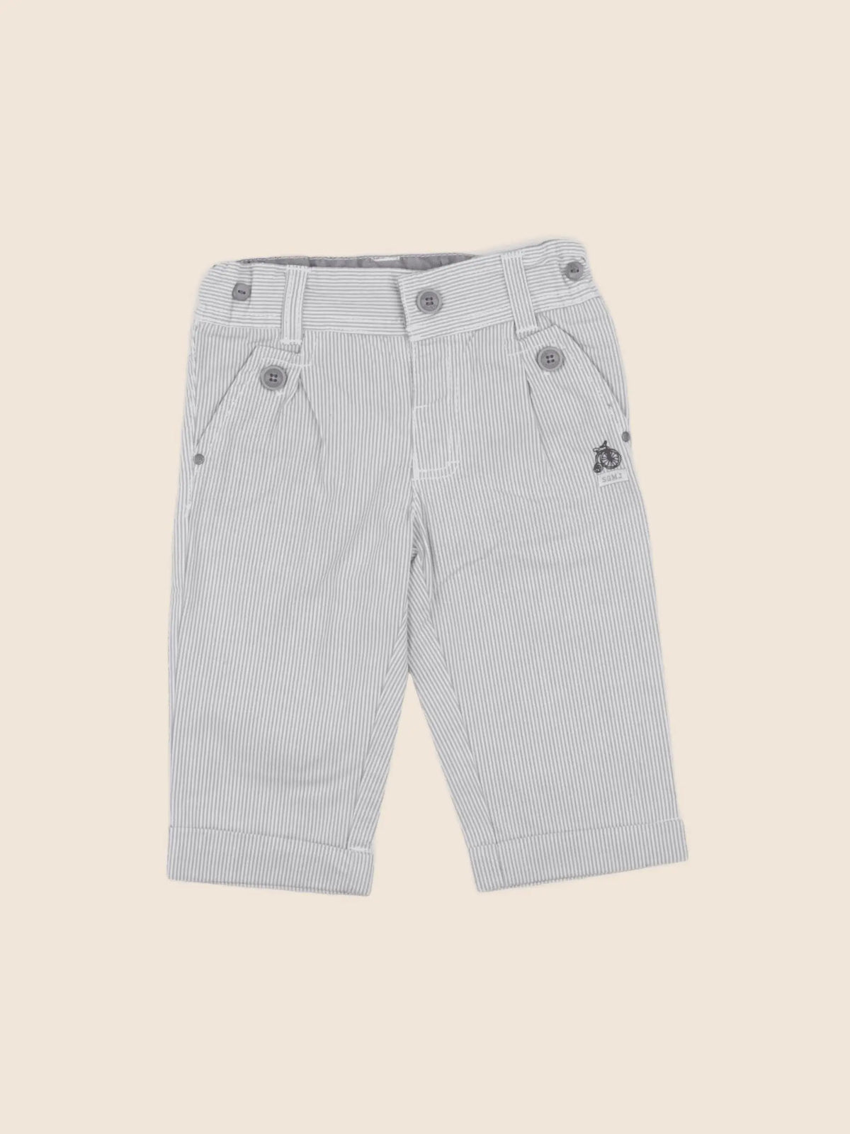 Sergent Major - pantalon gris - 6 mois