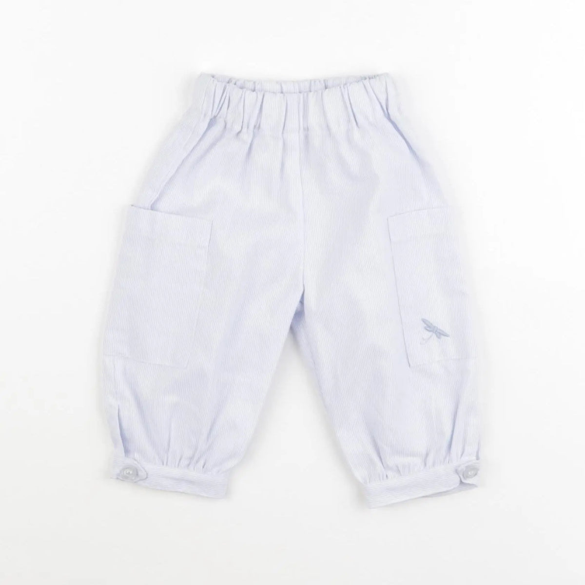 Bleu Comme Gris - pantalon bleu - 6 mois