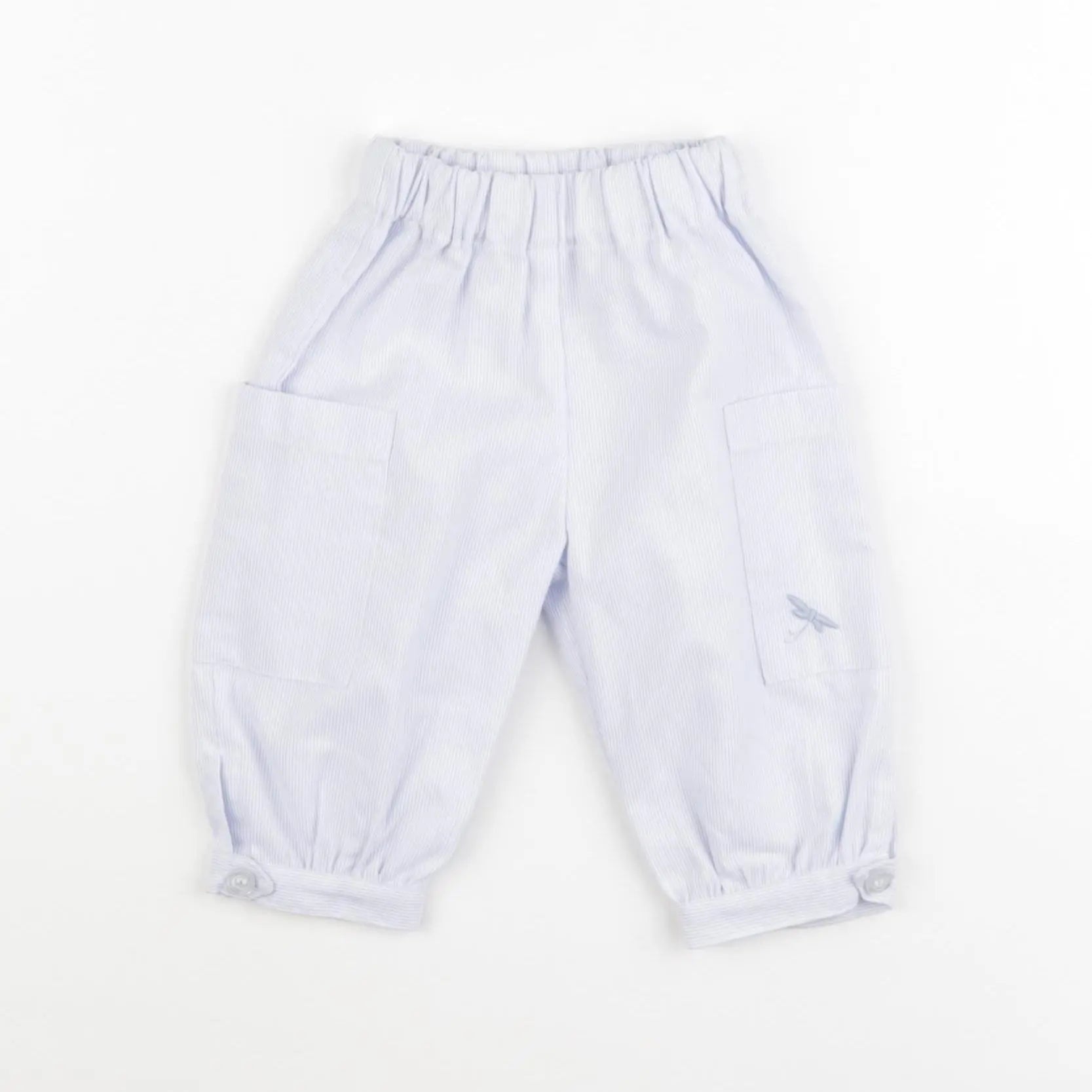 Bleu Comme Gris - pantalon bleu - 6 mois