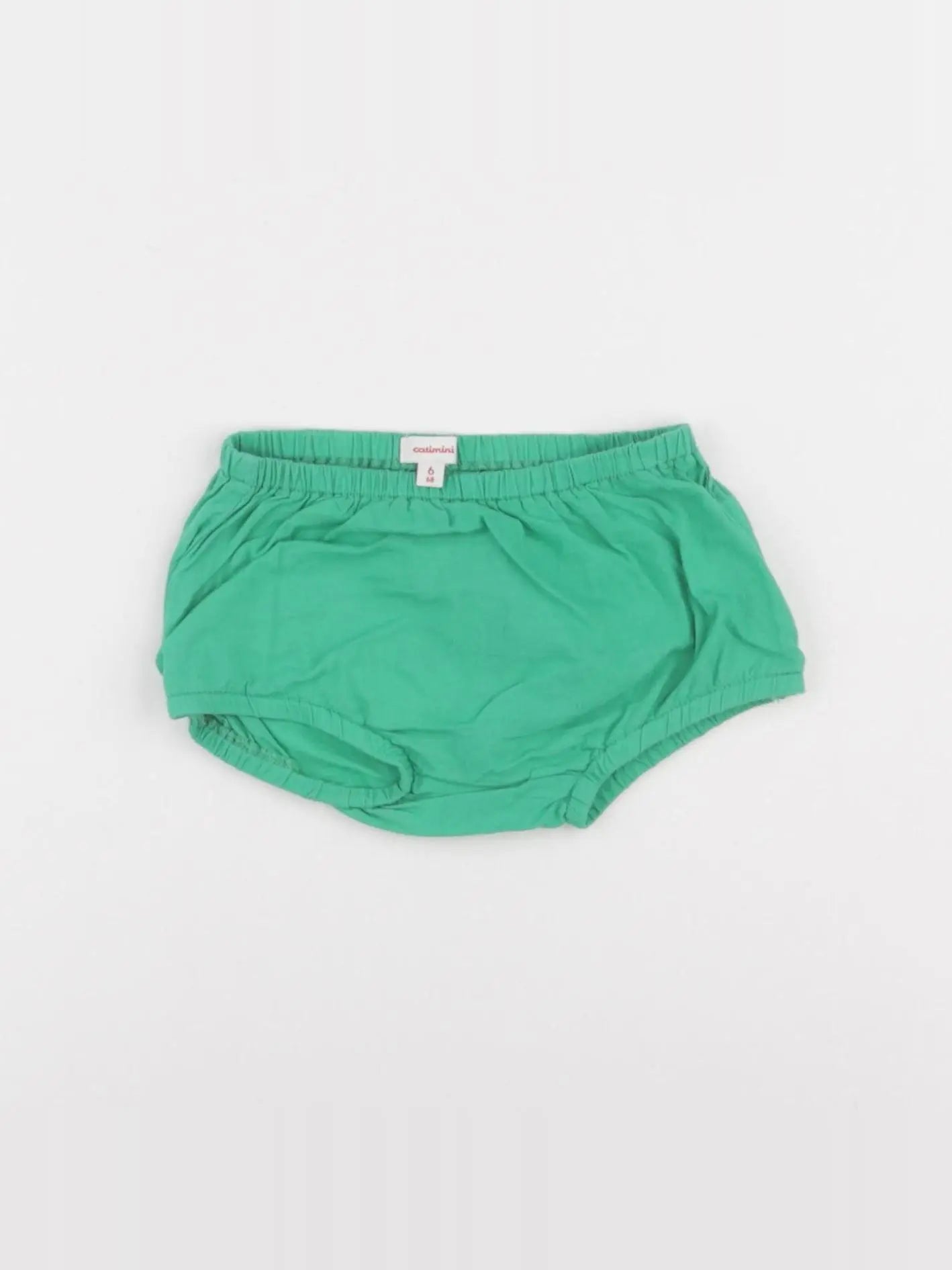 Catimini - bloomer vert - 6 mois
