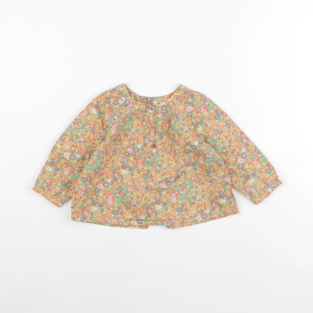 Bonpoint - blouse multicolore - 12 mois