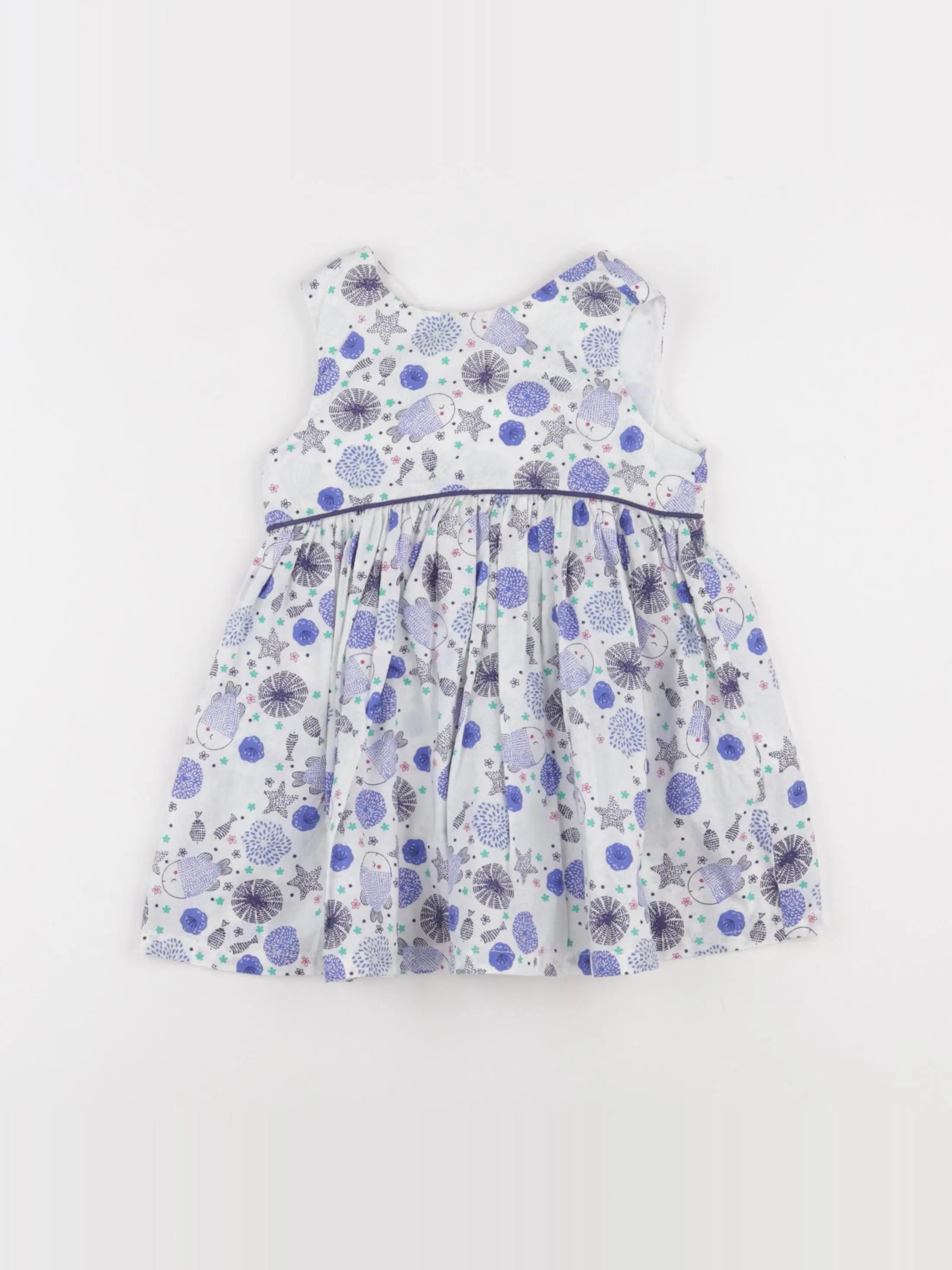 DPAM - robe bleu - 18 mois