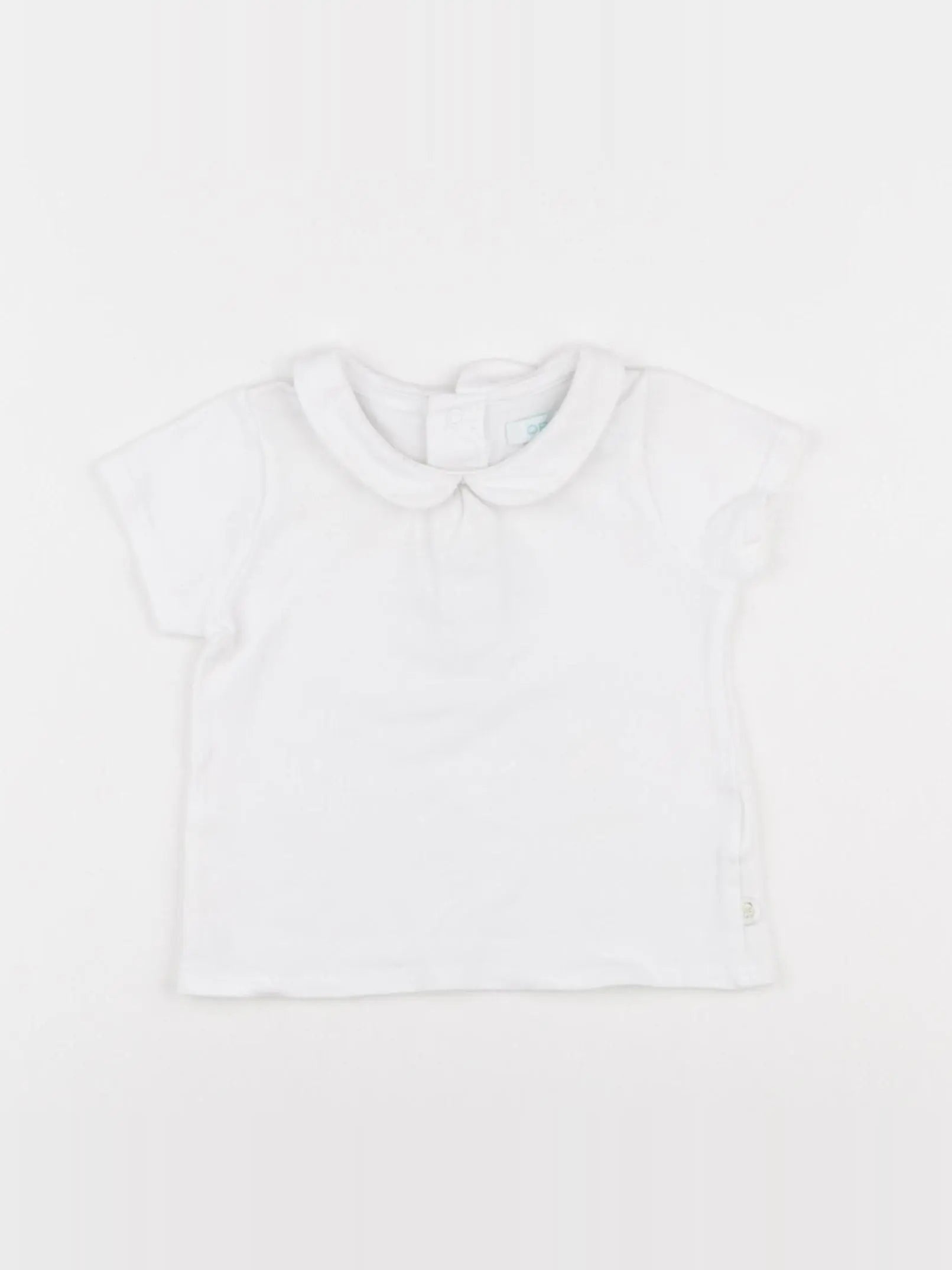 Obaïbi - tee-shirt blanc - 6 mois