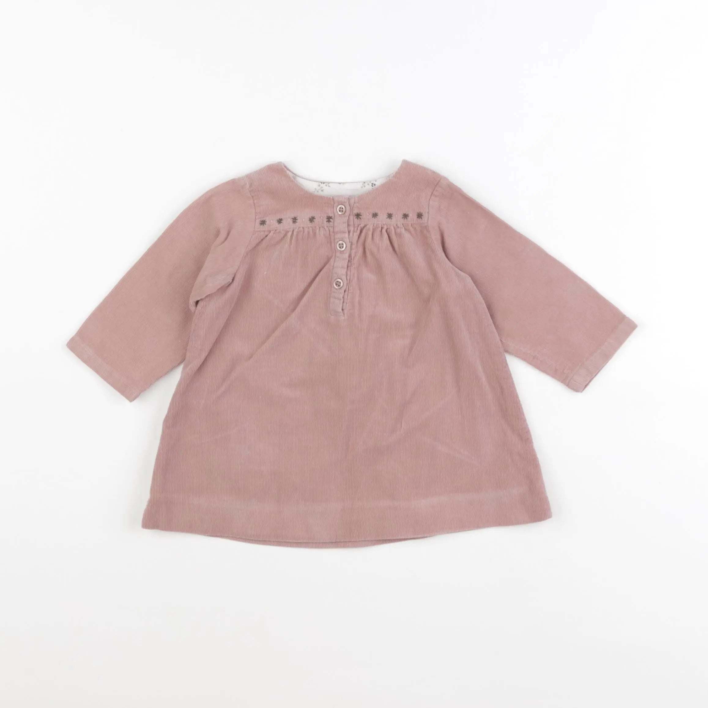 Bonpoint - robe rose - 6 mois