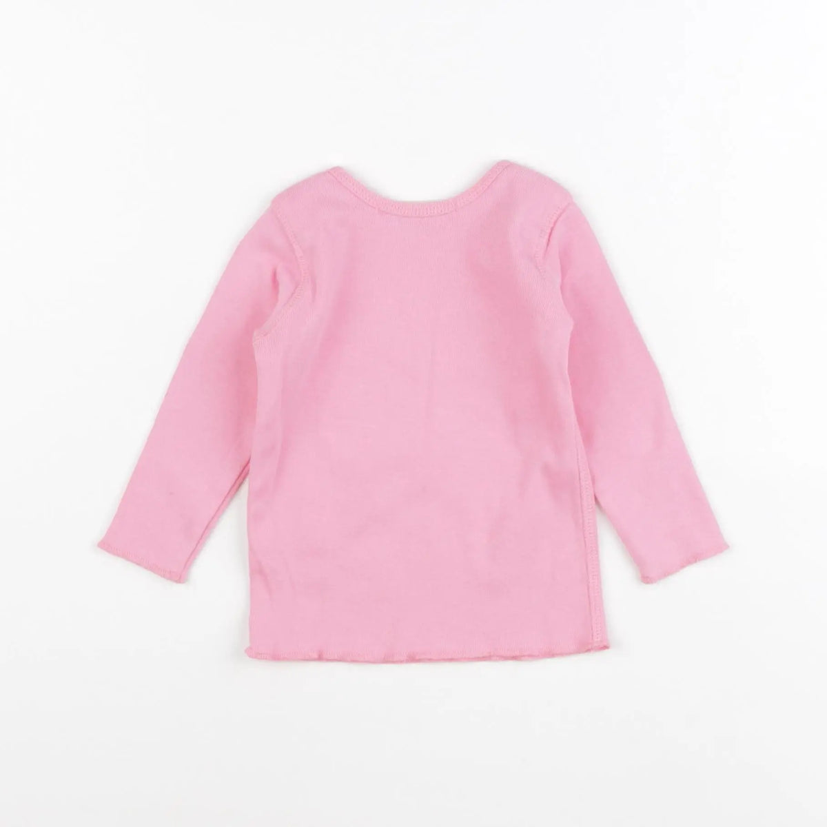 Bonpoint - tee-shirt rose - 12 mois