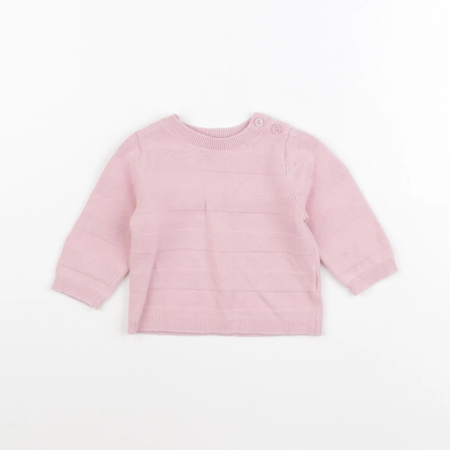 Bonpoint - pull rose - 6 mois