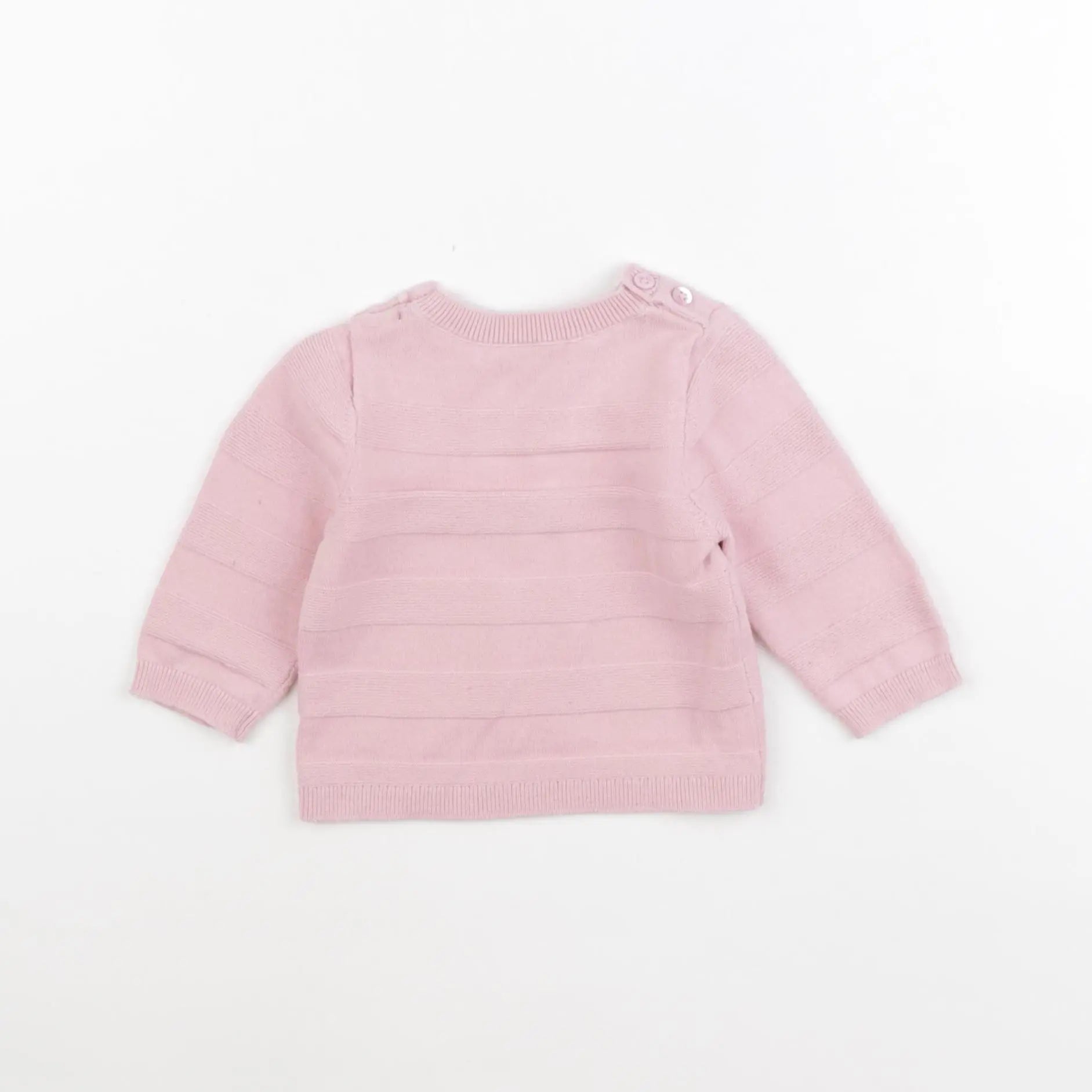 Bonpoint - pull rose - 6 mois