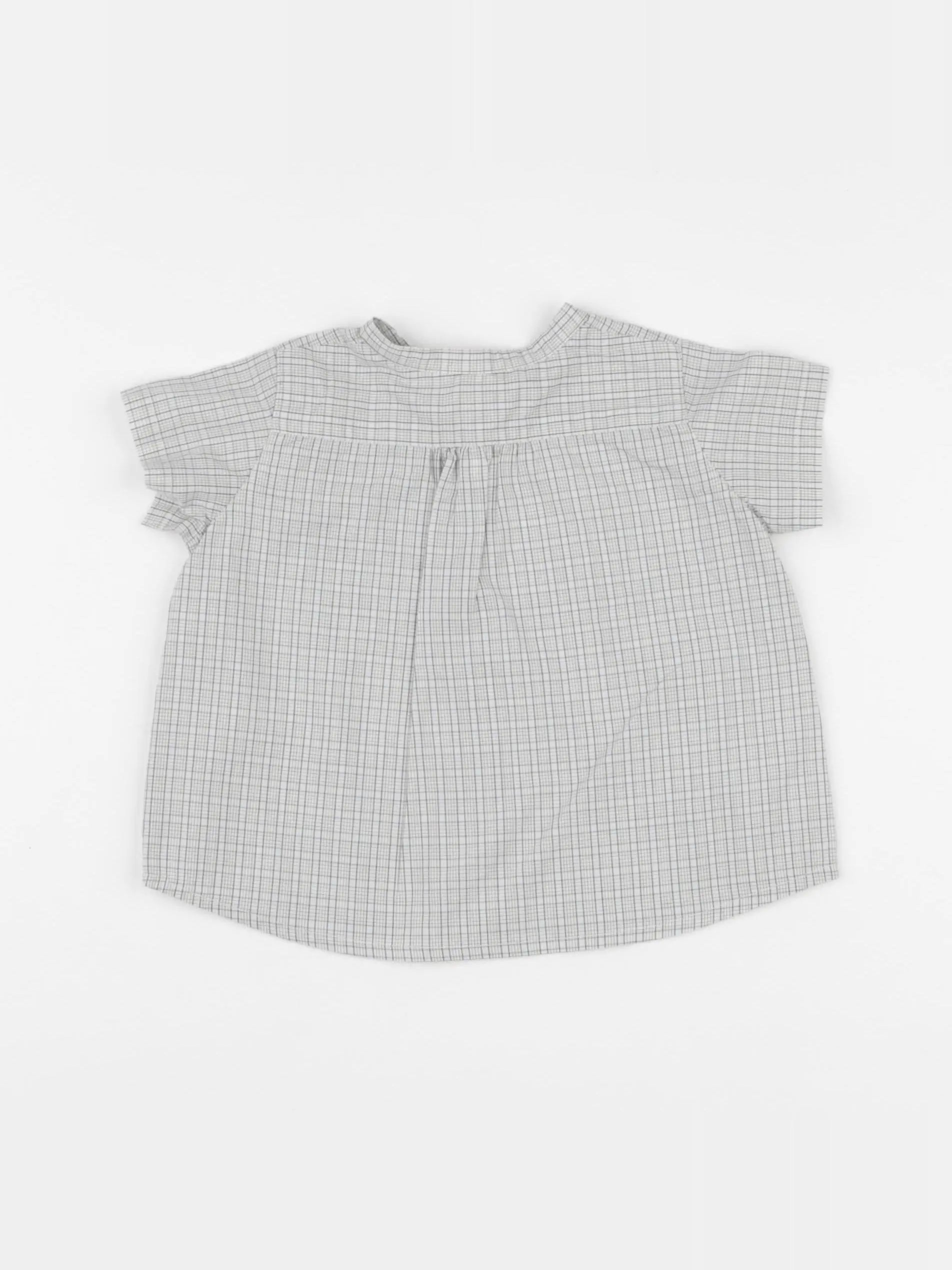 Bonpoint - chemise gris - 12 mois
