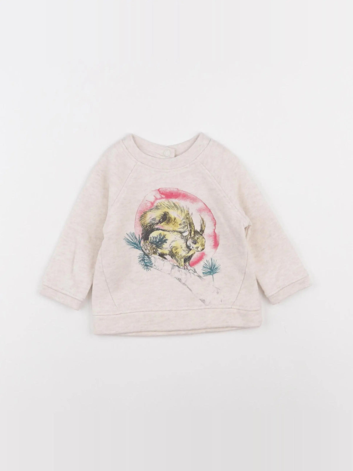 DPAM - sweat multicolore - 3 mois