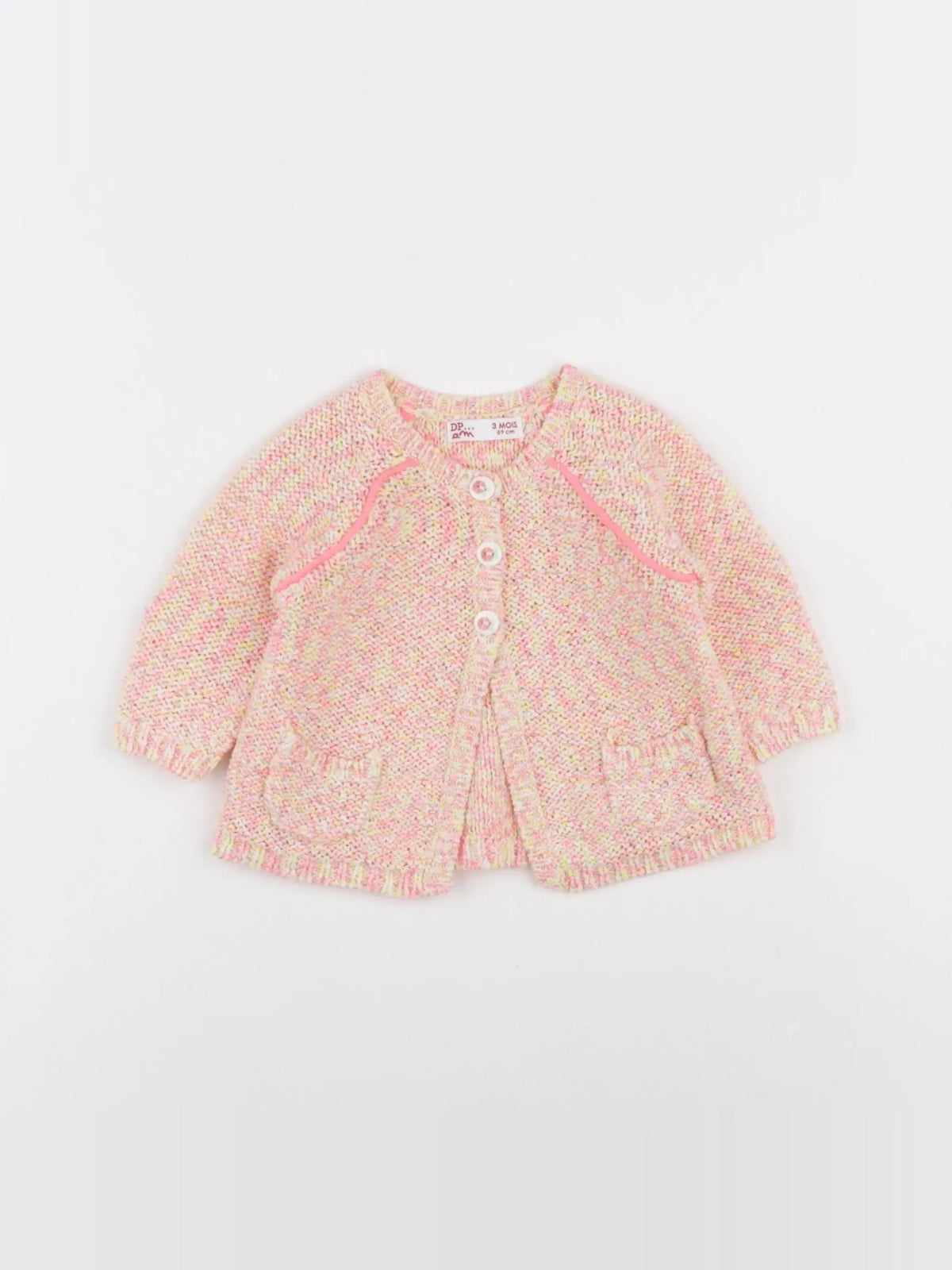 DPAM - gilet orange - 3 mois