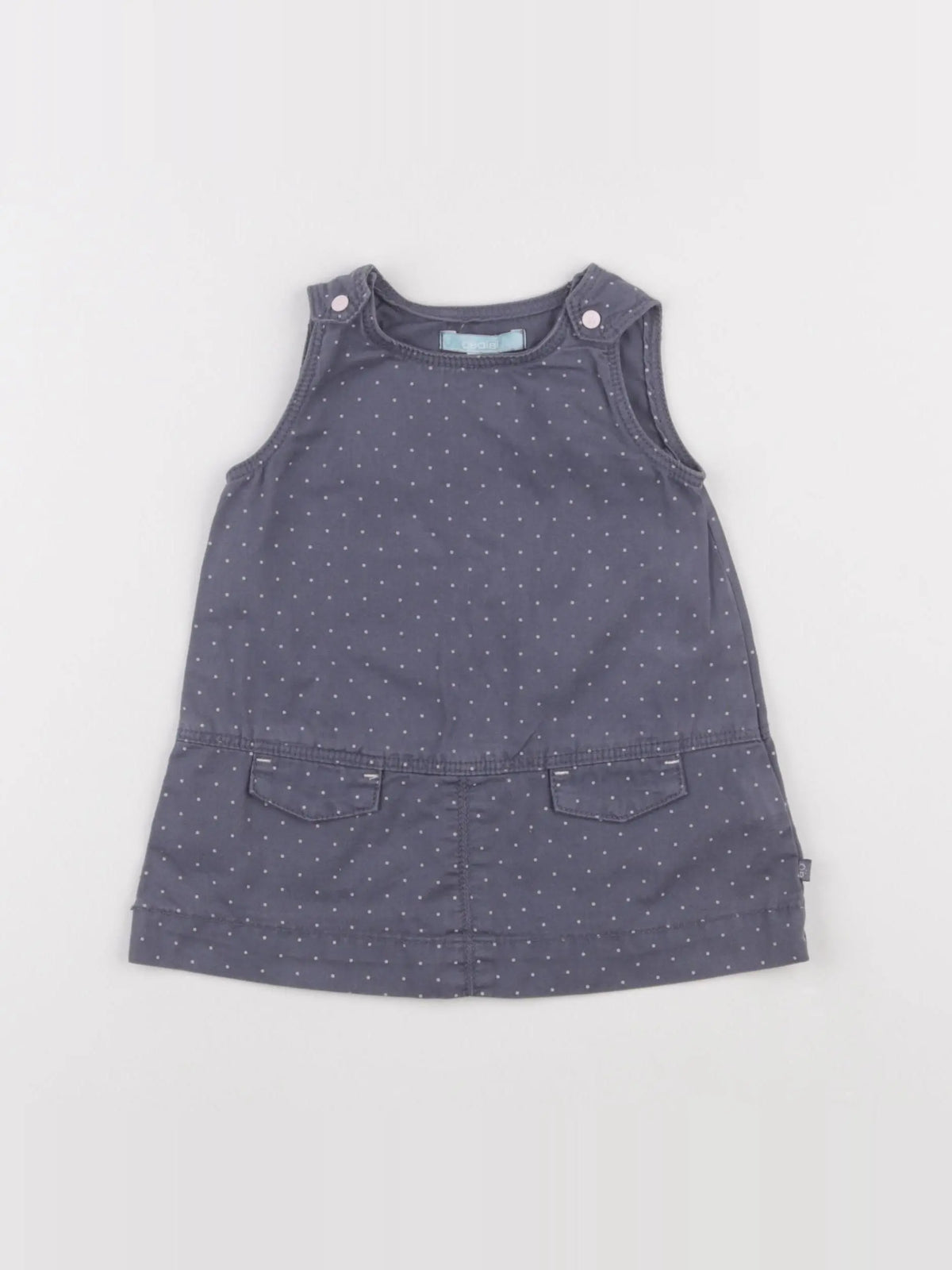 Obaïbi - robe gris - 6 mois