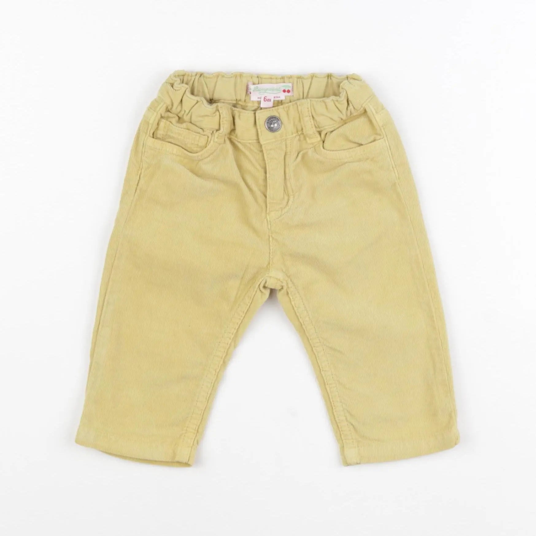 Bonpoint - pantalon jaune - 6 mois