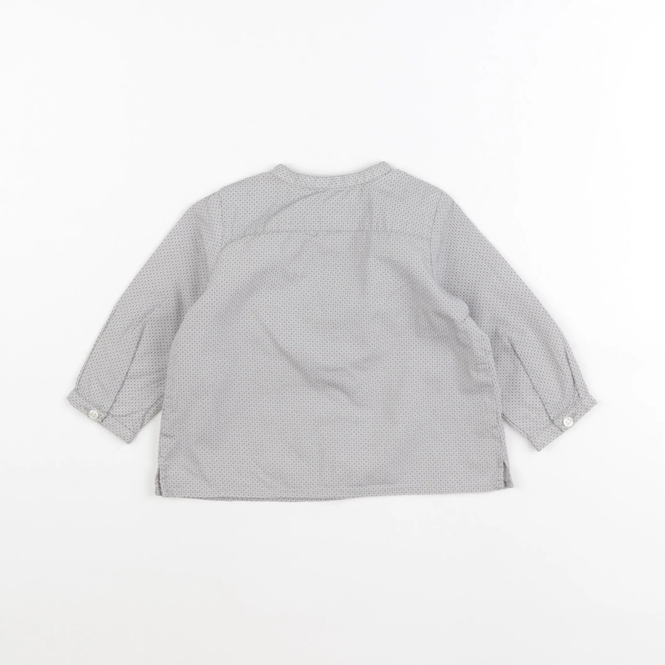 Bonpoint - blouse gris - 6 mois