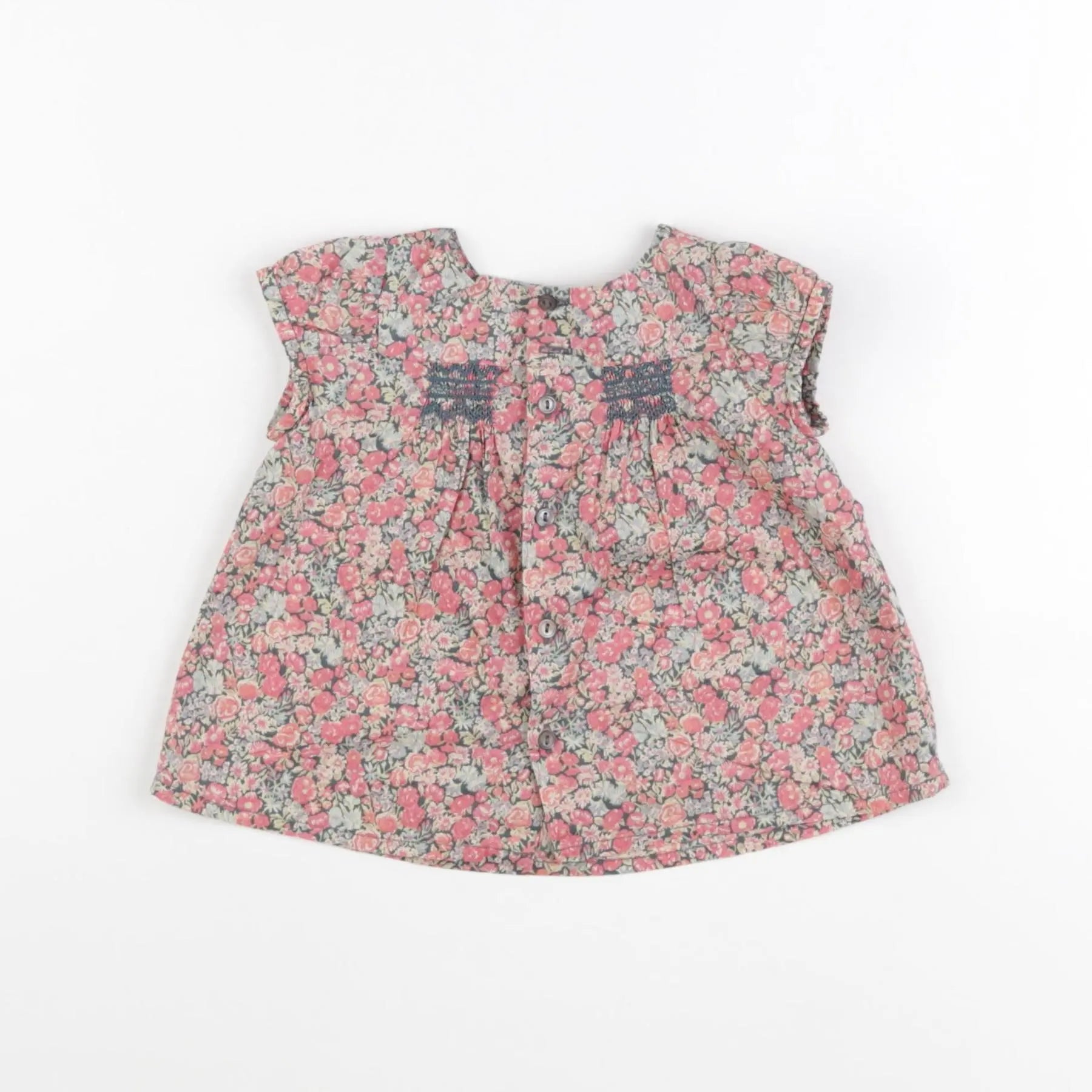 Bonpoint - blouse multicolore - 6 mois