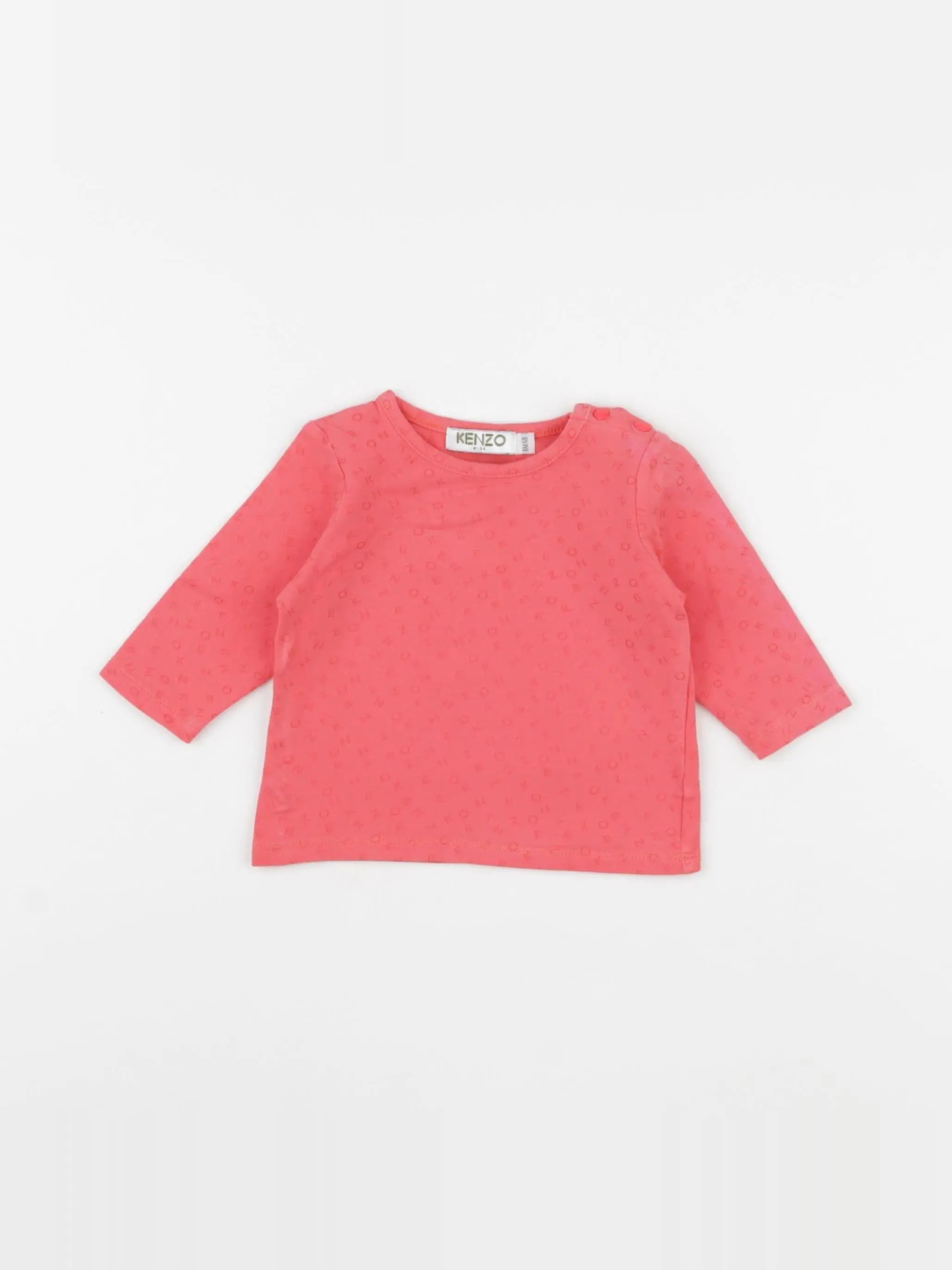 Kenzo - tee-shirt rose - 6 mois