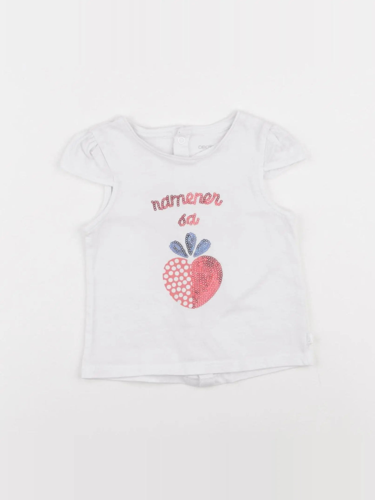 Obaïbi - tee-shirt multicolore - 9 mois