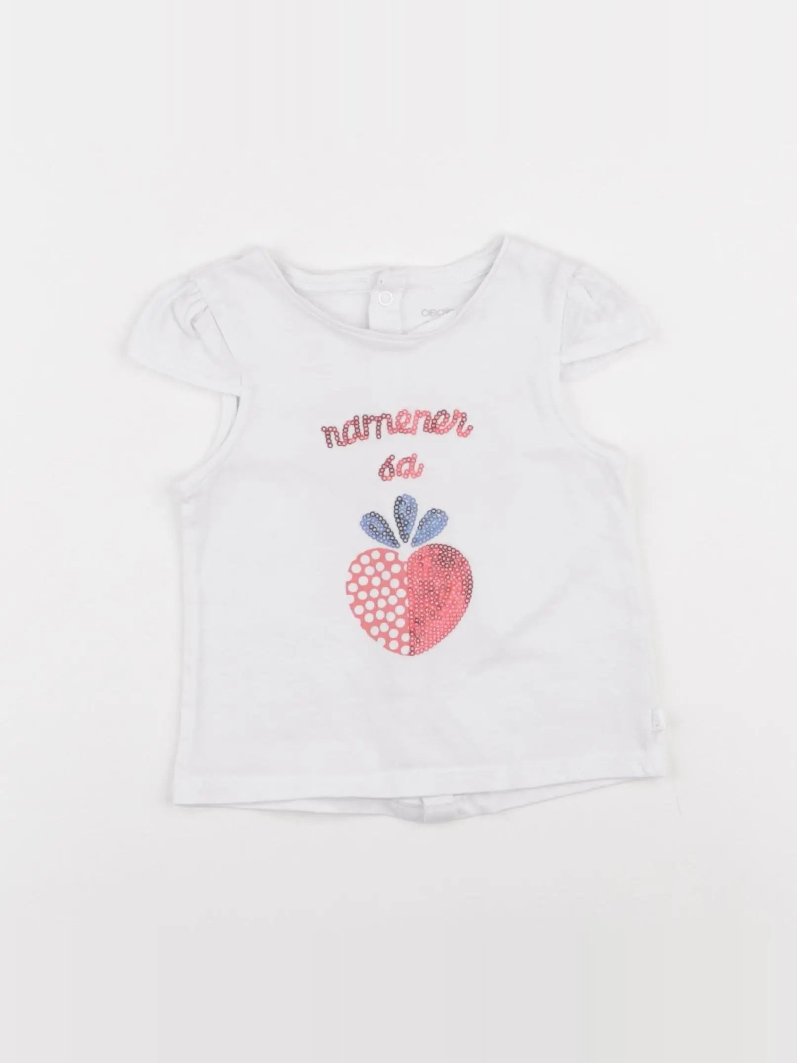 Obaïbi - tee-shirt multicolore - 9 mois