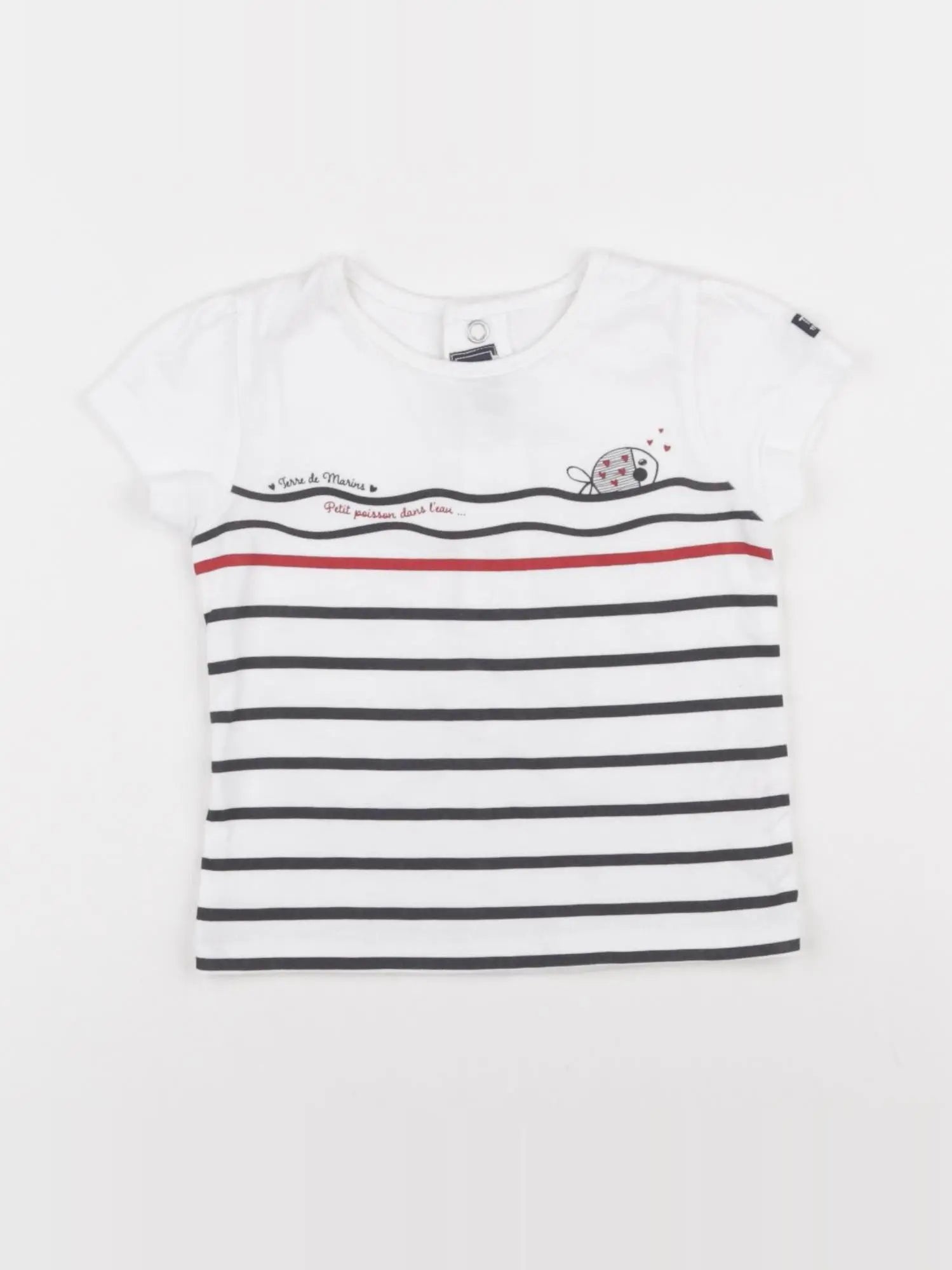 Terre de marins - tee-shirt multicolore - 6 mois