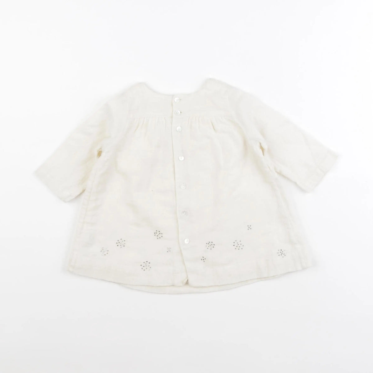 Bonpoint - robe beige - 6 mois
