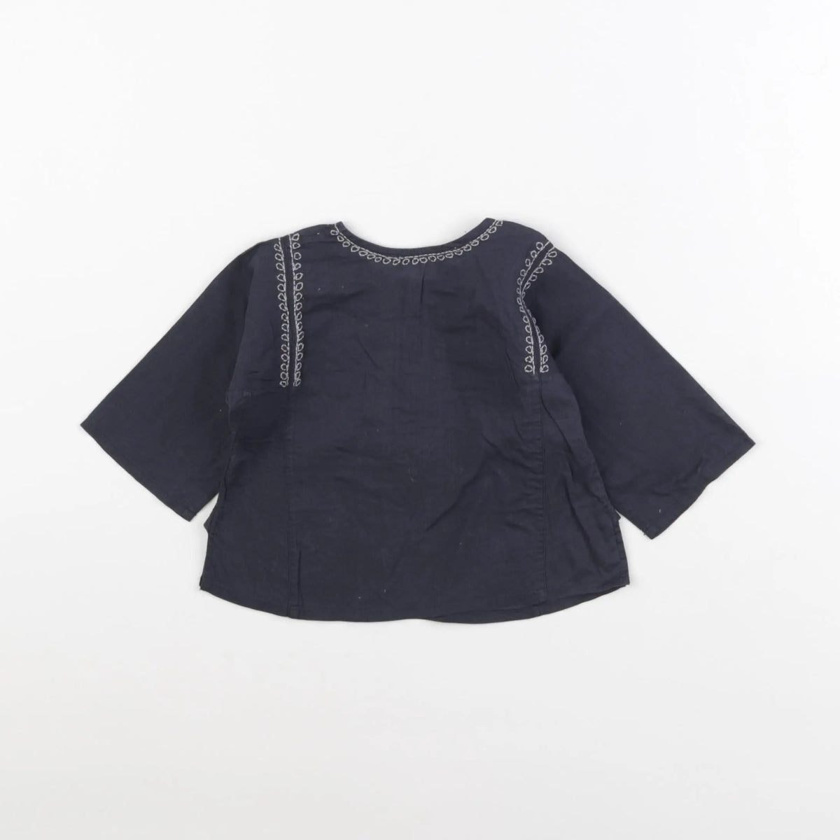 Bonpoint - blouse gris - 6 mois