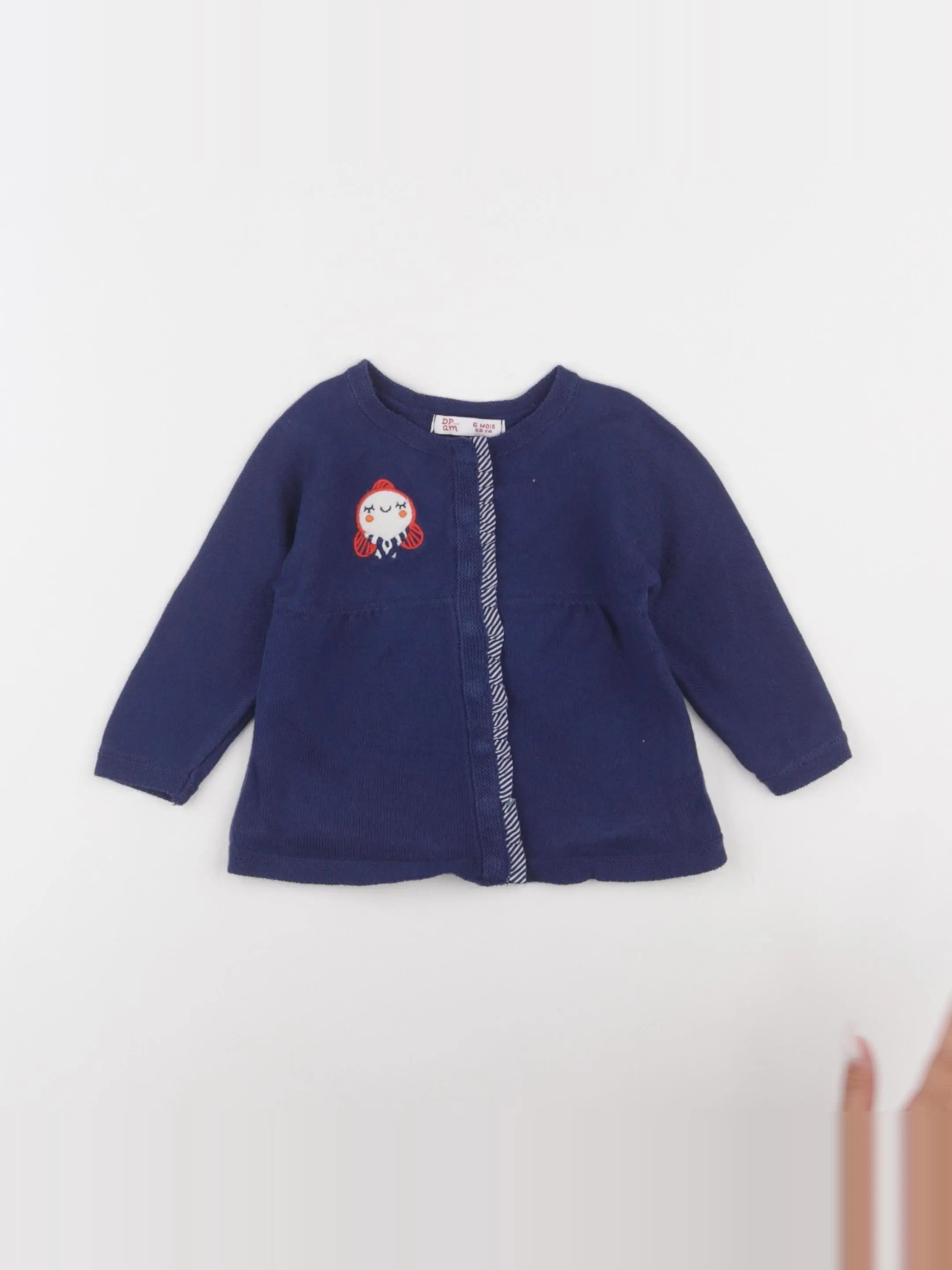 DPAM - gilet multicolore - 6 mois