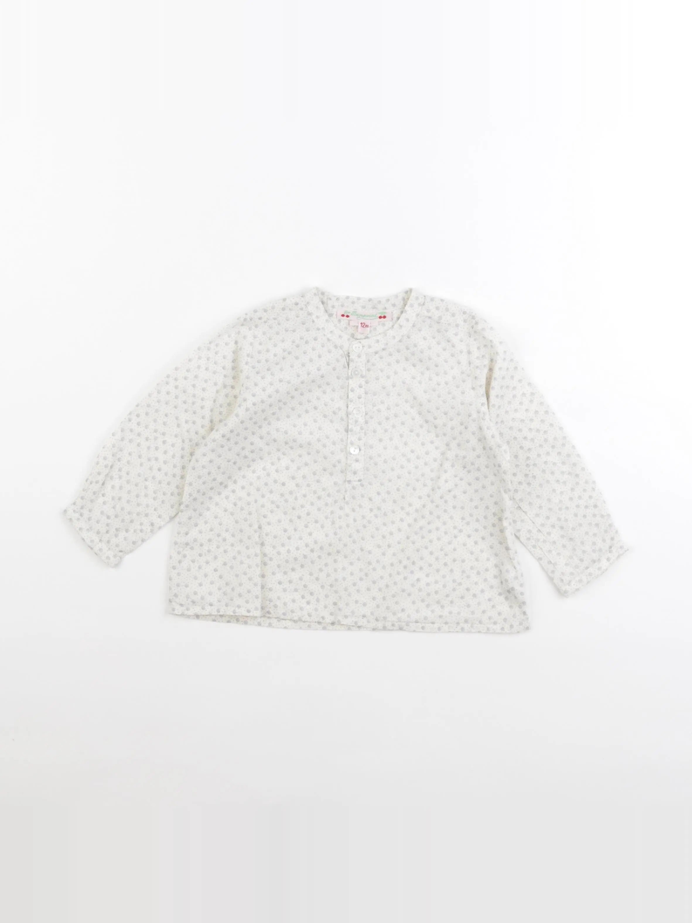 Bonpoint - blouse beige - 12 mois