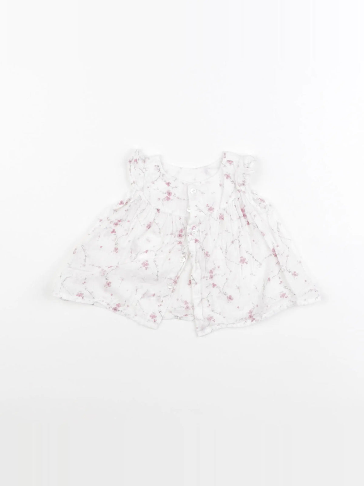 Bonpoint - blouse rose - 6 mois