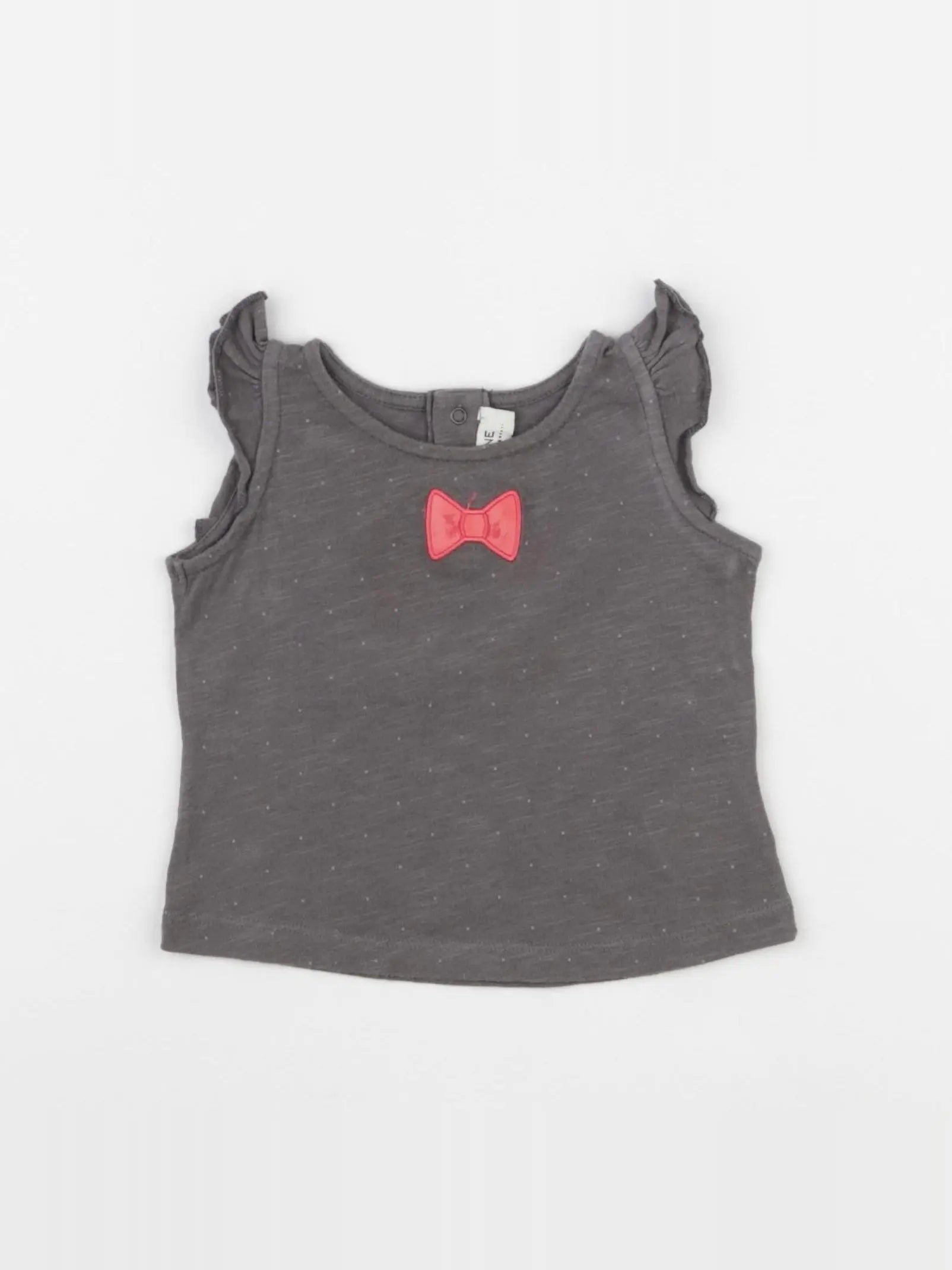 Blune - tee-shirt gris - 6 mois