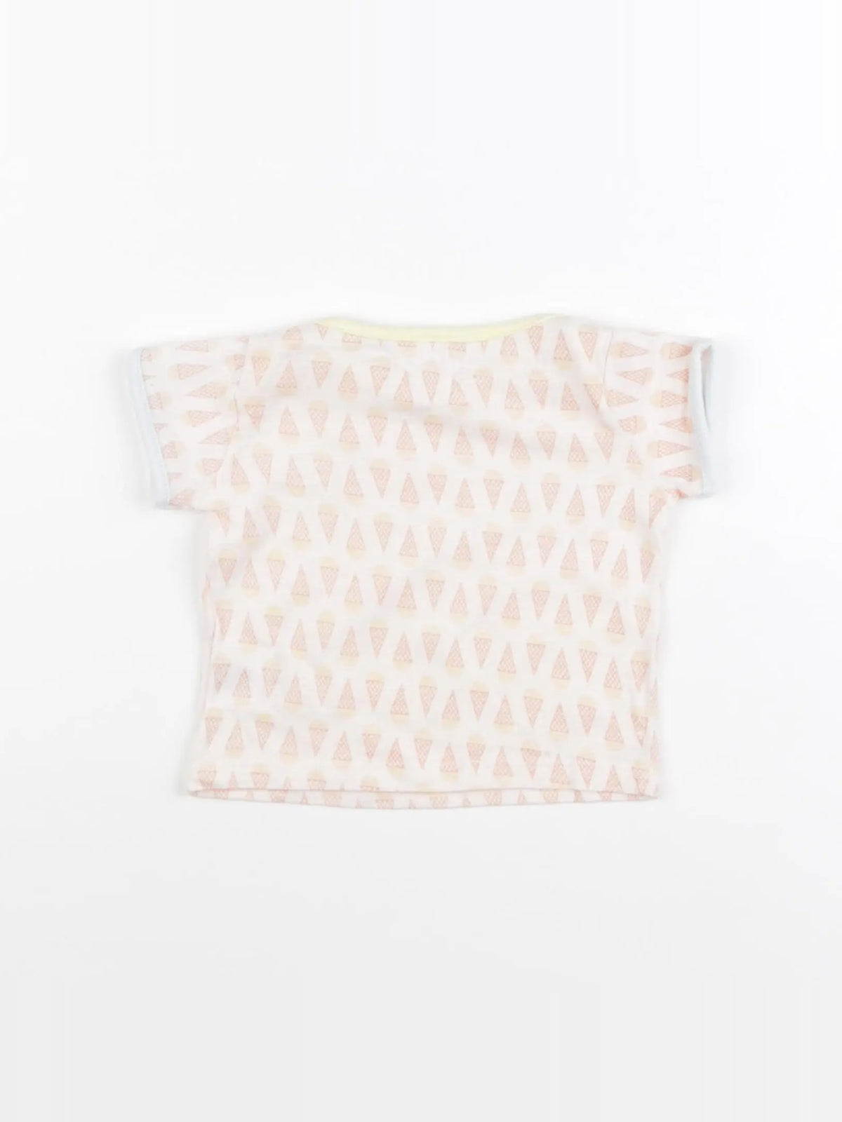 Blune - tee-shirt orange - 6 mois