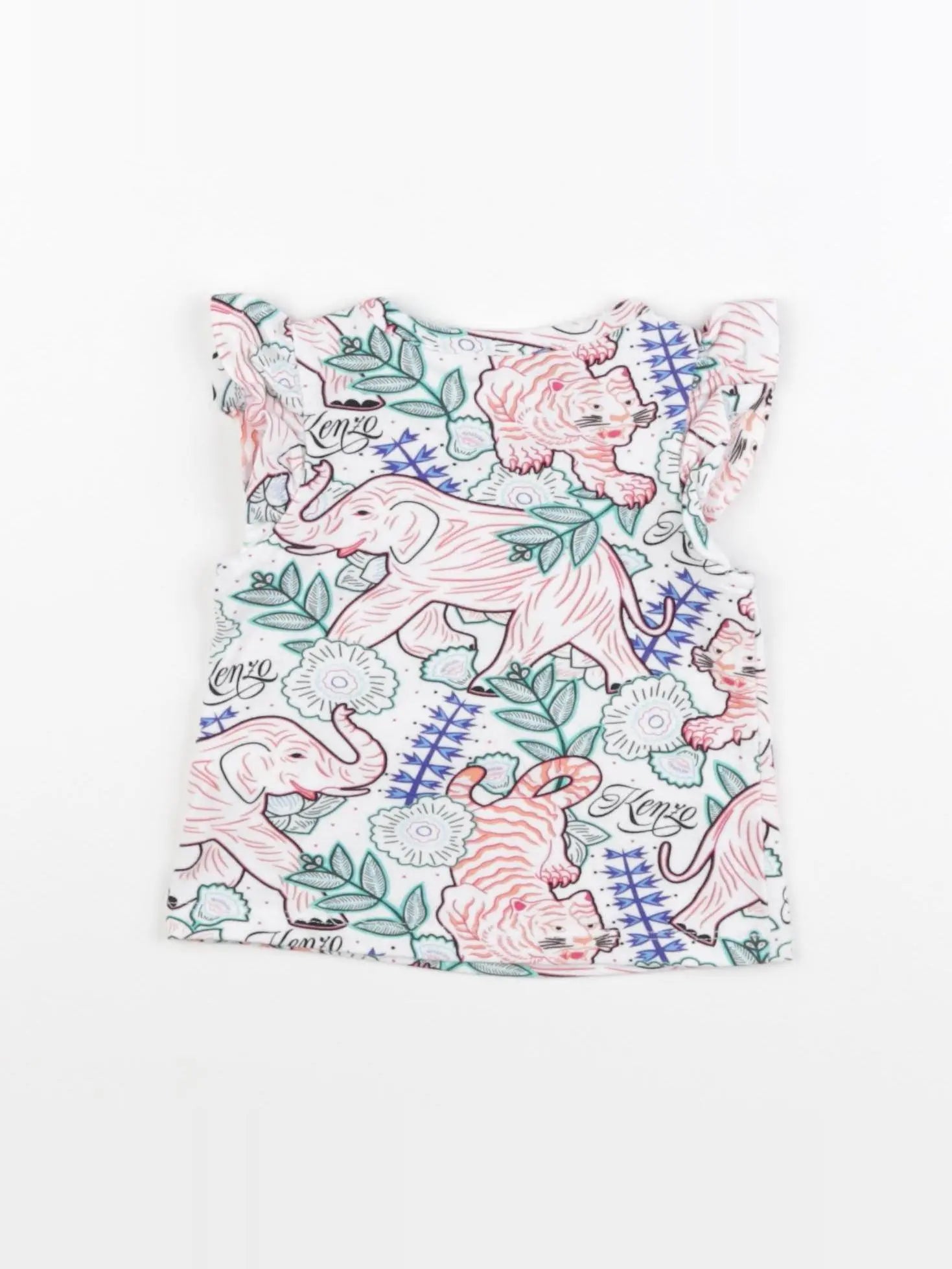 Kenzo - tee-shirt multicolore - 6 mois