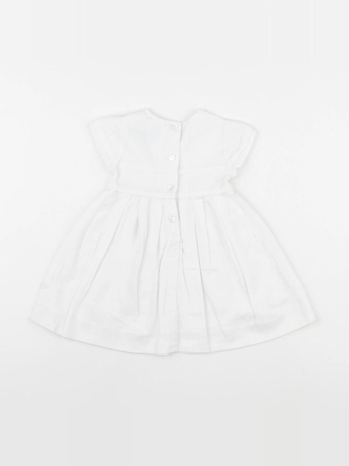 Tartine & Chocolat - robe blanc - 6 mois