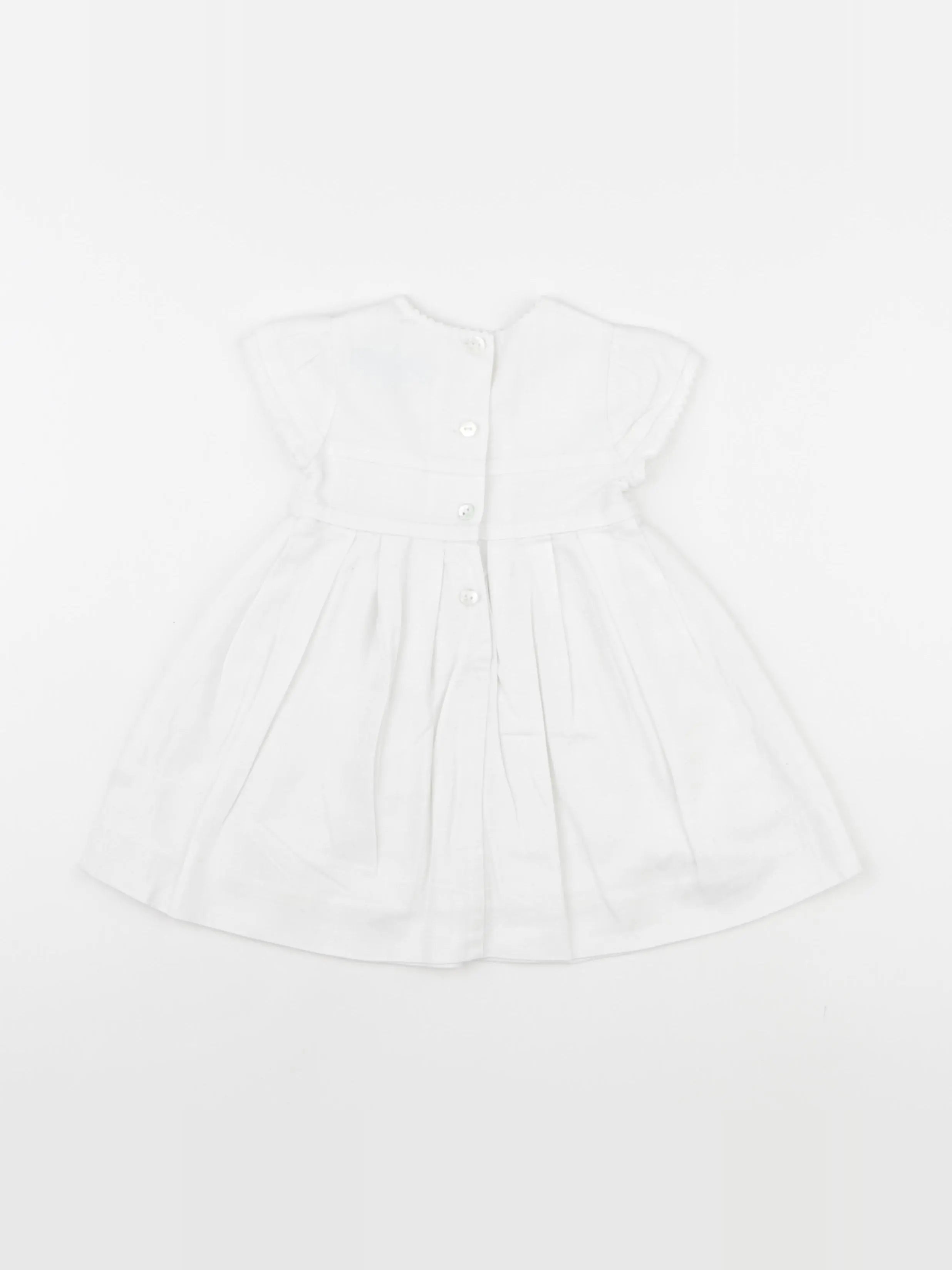 Tartine & Chocolat - robe blanc - 6 mois