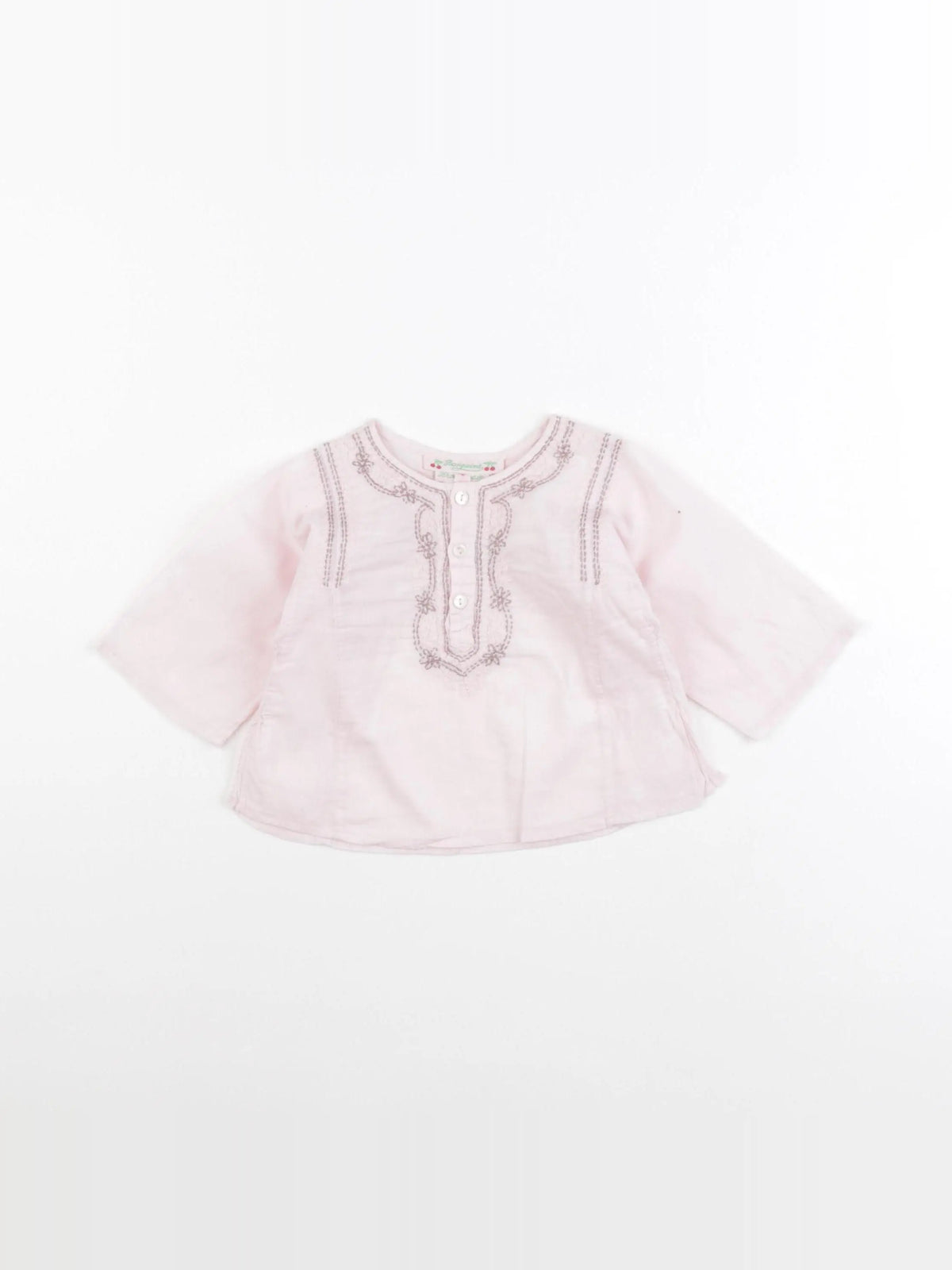 Bonpoint - blouse rose - 6 mois