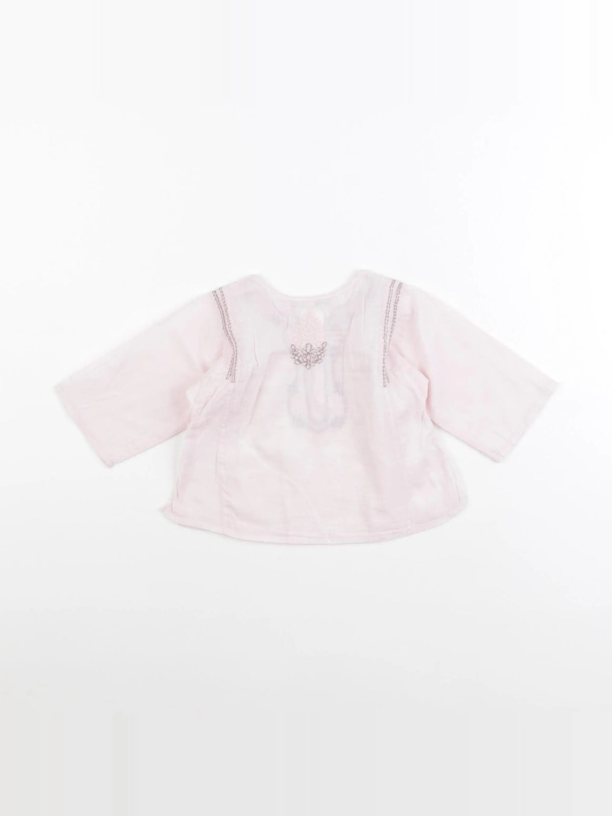 Bonpoint - blouse rose - 6 mois