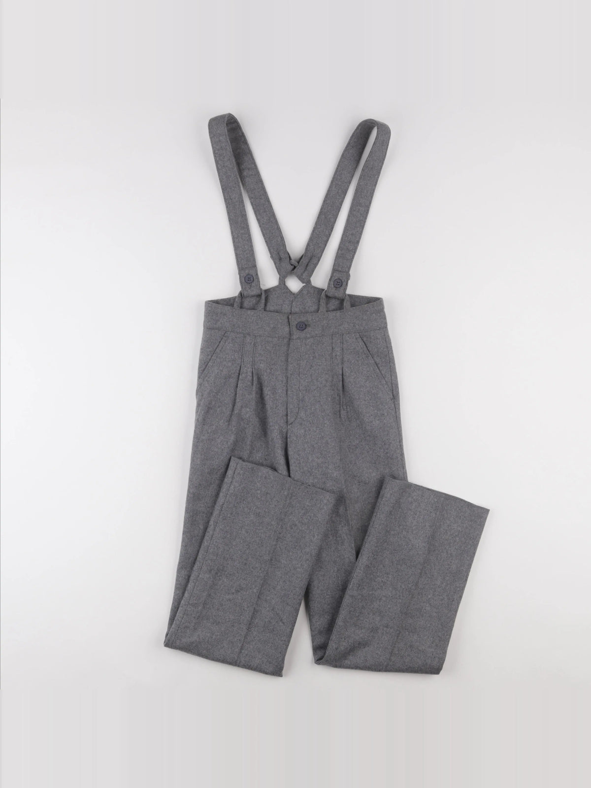 Vintage - salopette gris - 6 ans