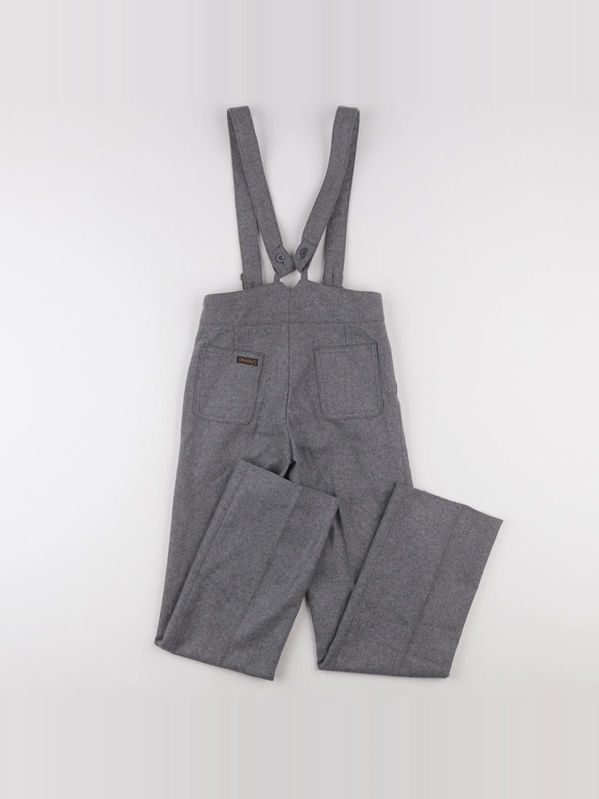 Vintage - salopette gris - 6 ans