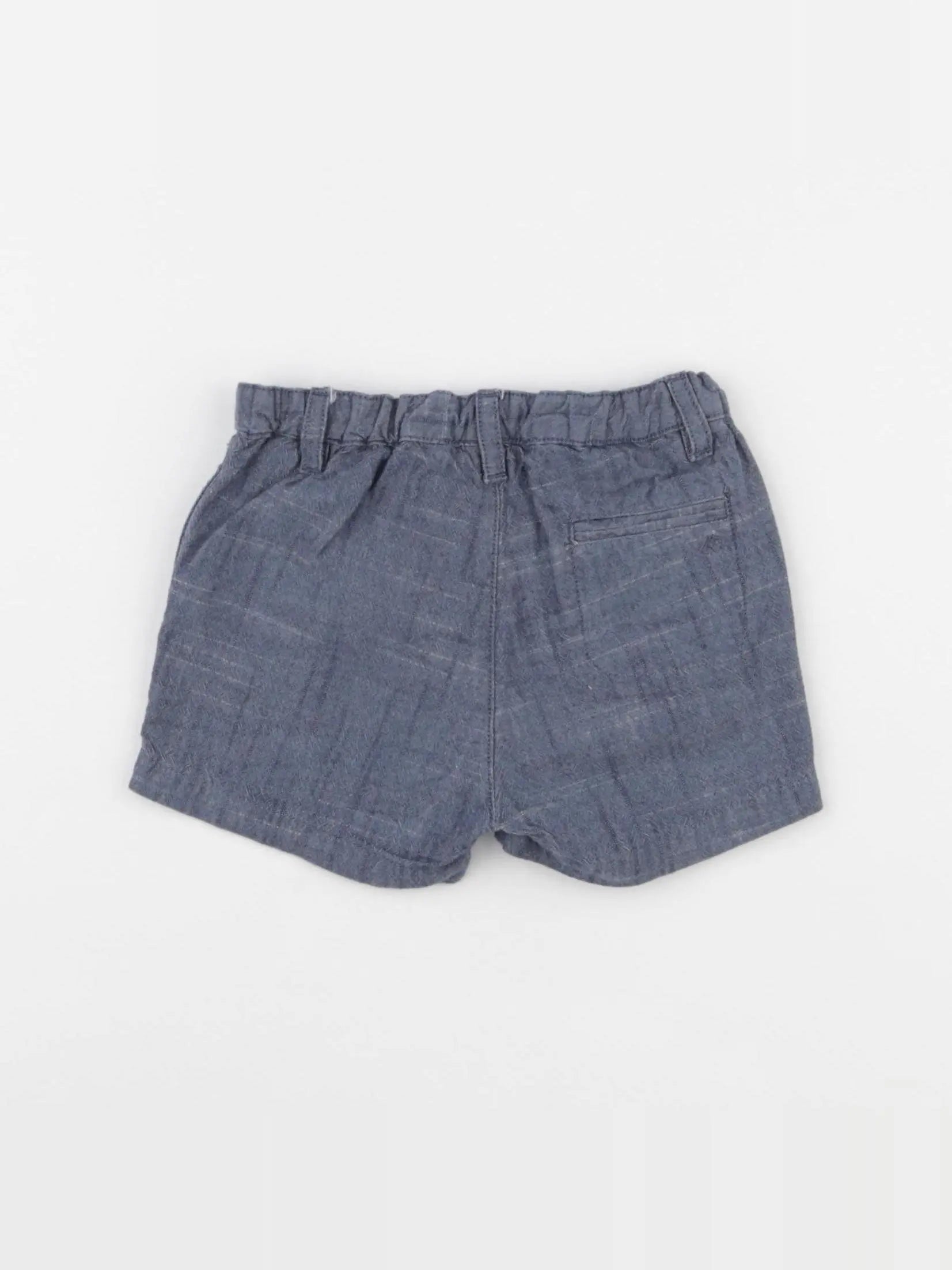 Bonpoint - short bleu - 6 mois