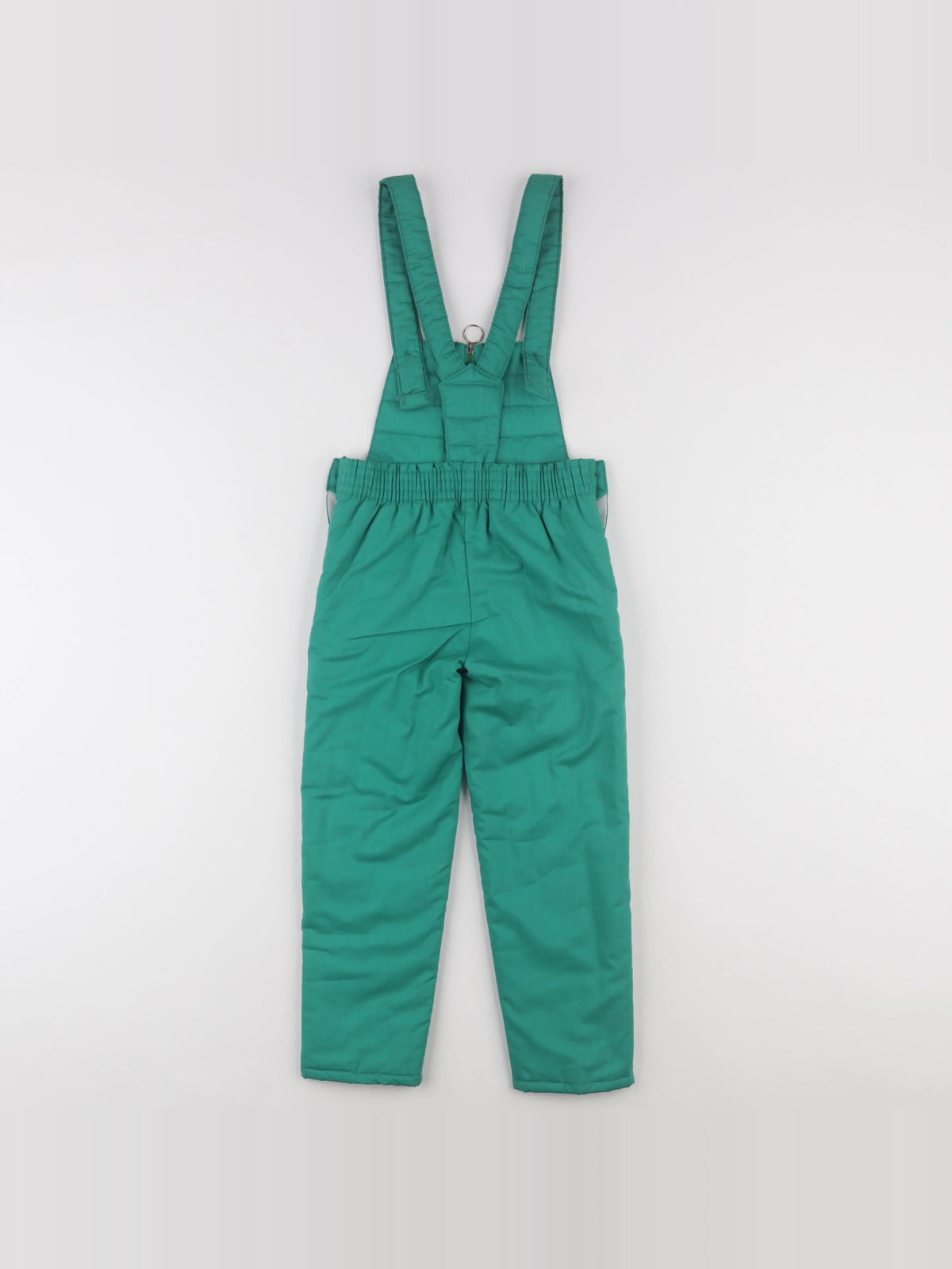 Vintage - salopette doublé vert - 4 ans