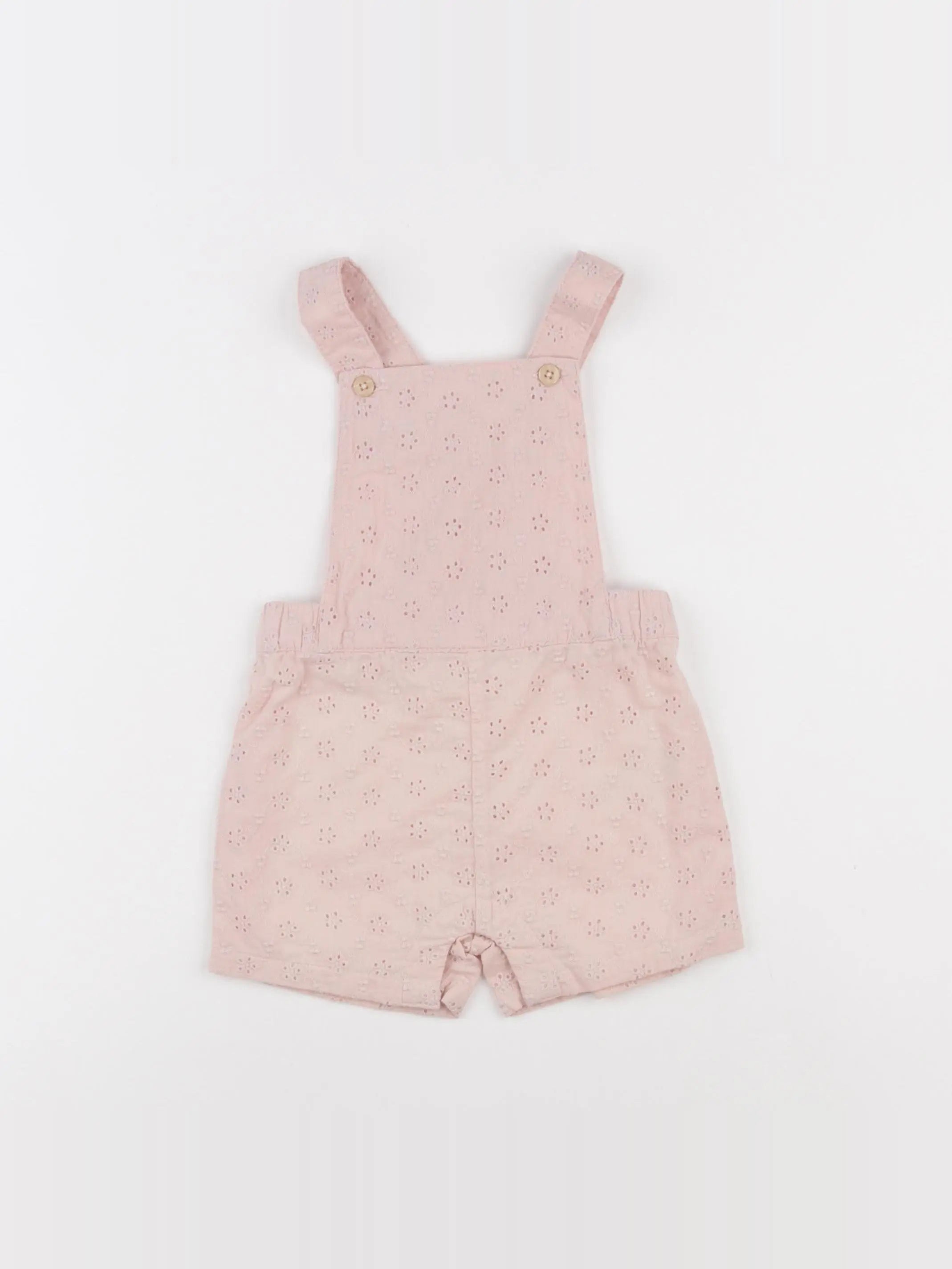 Petit Bateau - combinaison rose - 6 mois