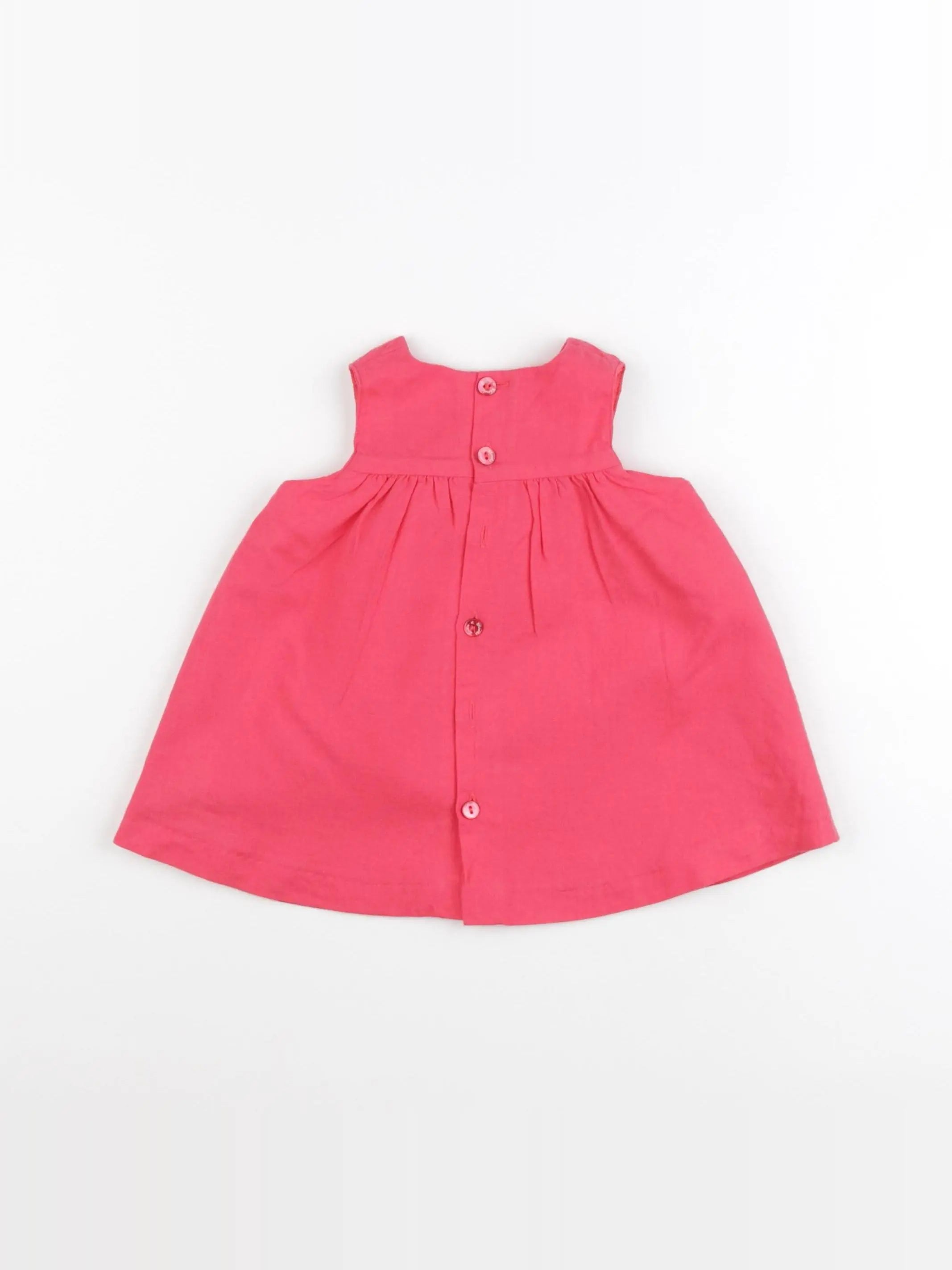 Tartine & Chocolat - robe rose - 6 mois